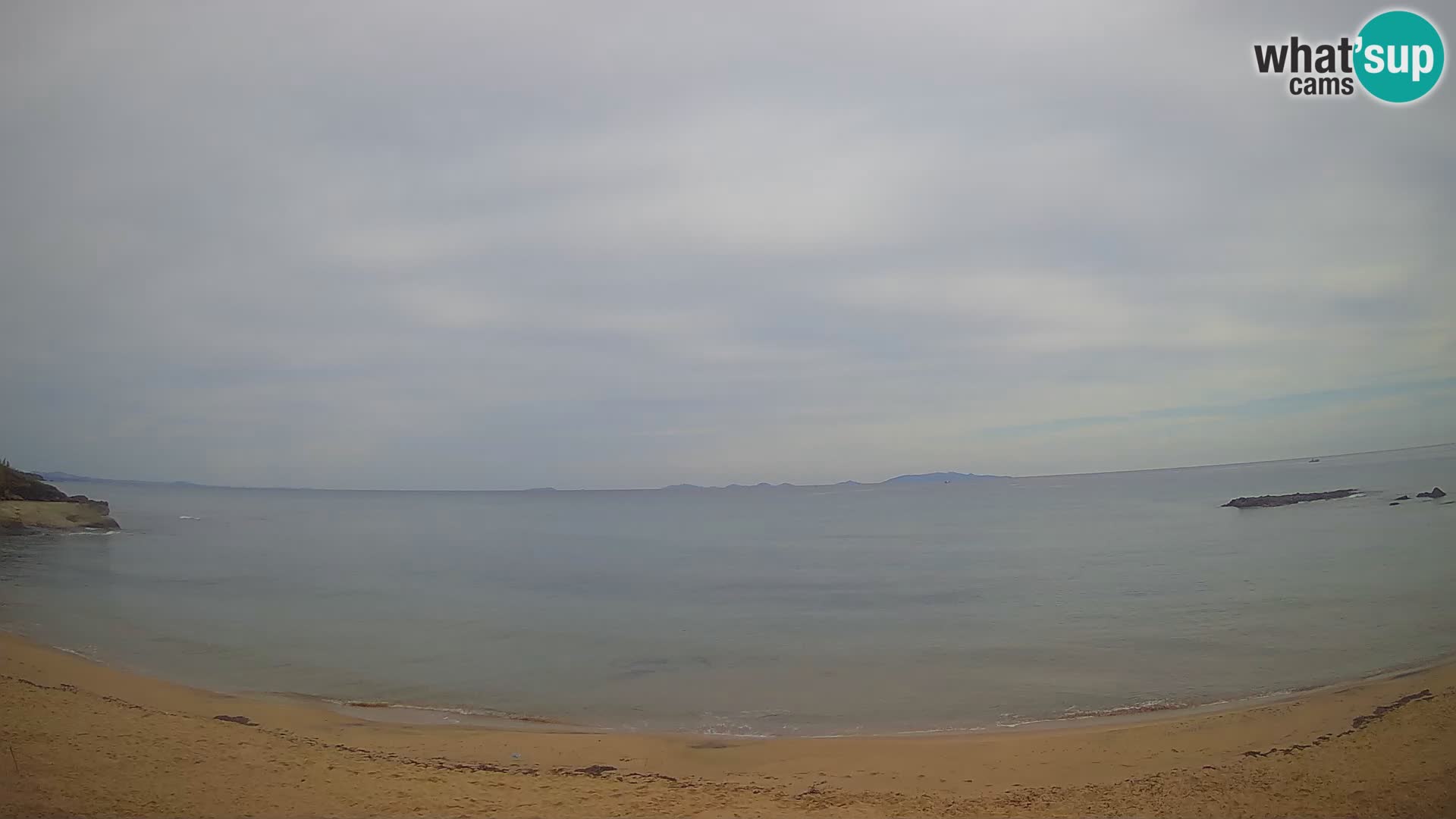 Lu Bagnu live webcam Ampurias beach – Castelsardo – Sardinia – Italy