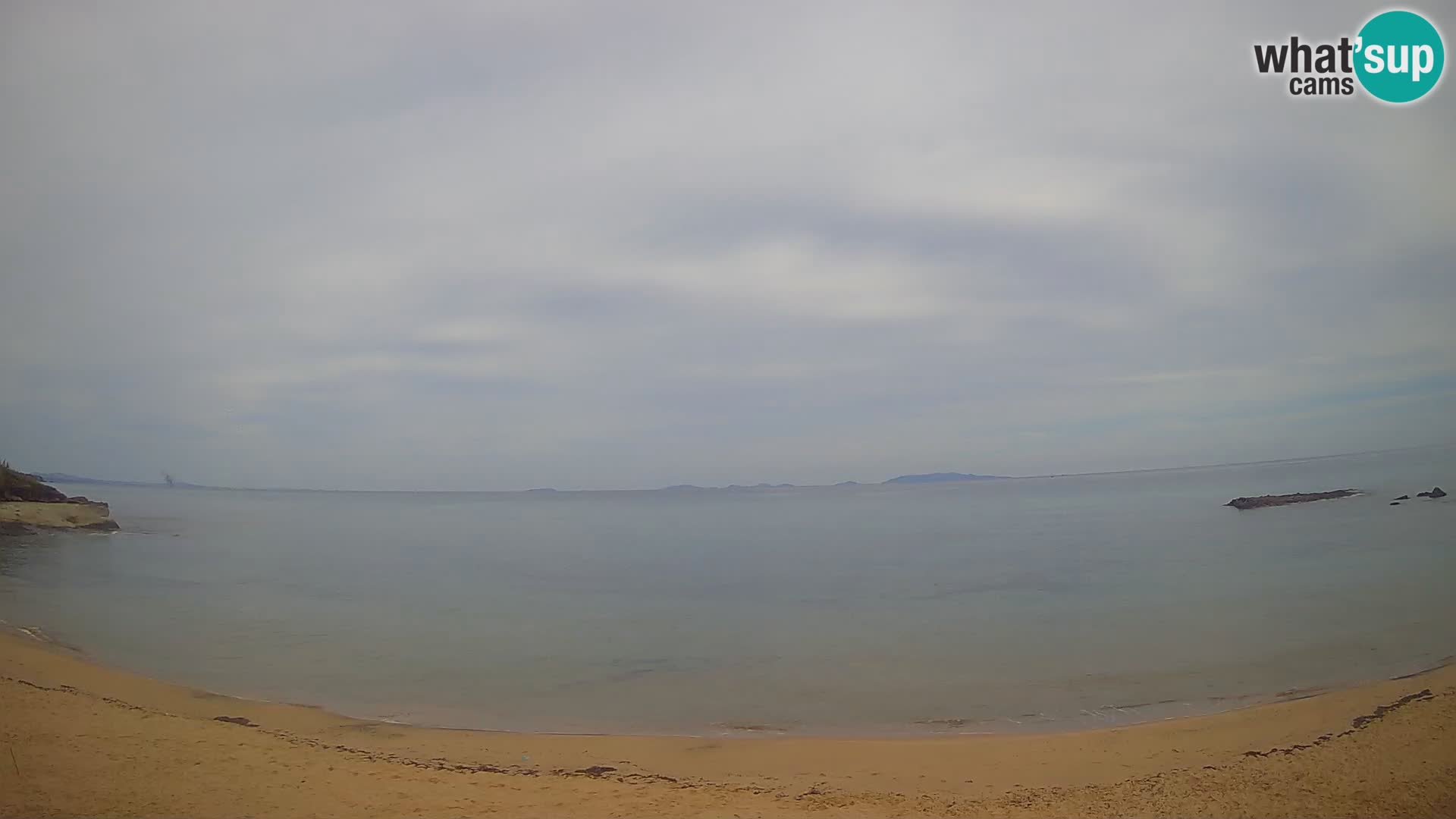 Lu Bagnu live webcam Ampurias beach – Castelsardo – Sardinia – Italy