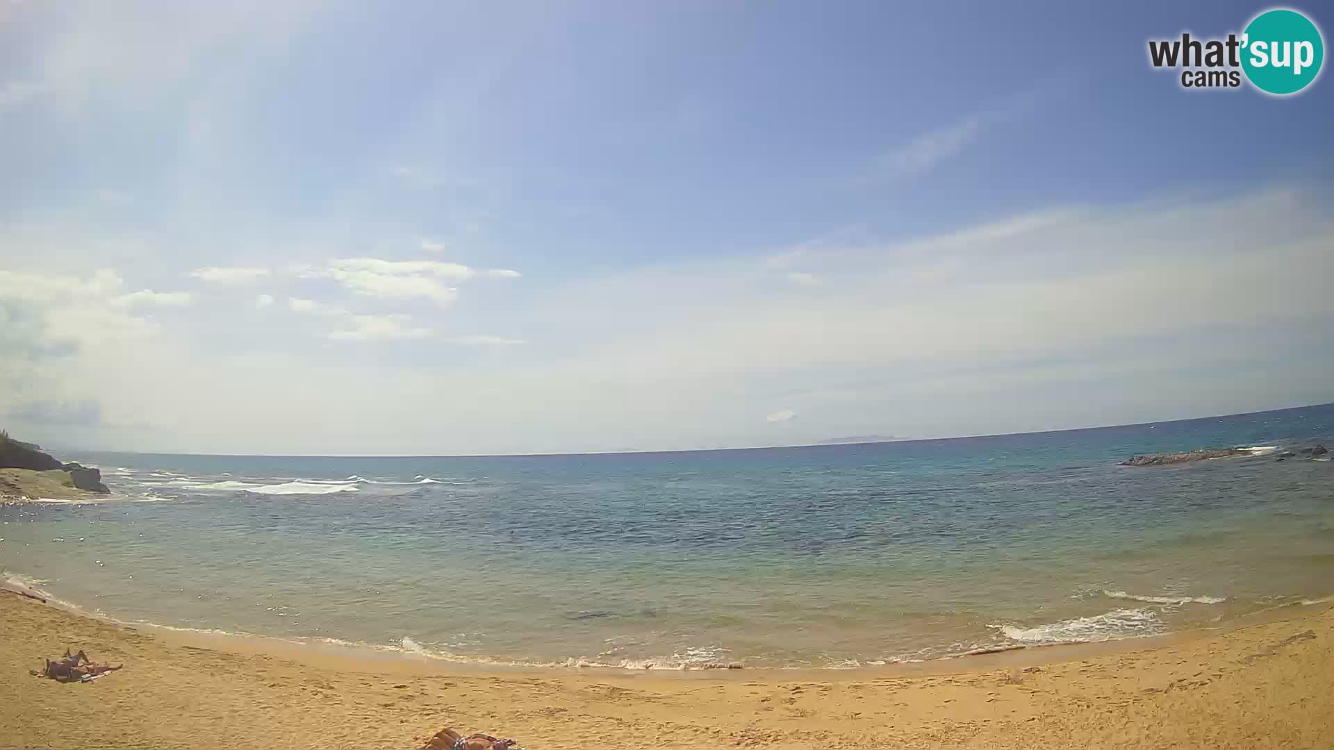 Lu Bagnu web kamera uživo Ampurias plaža – Castelsardo – Sardinija – Italija