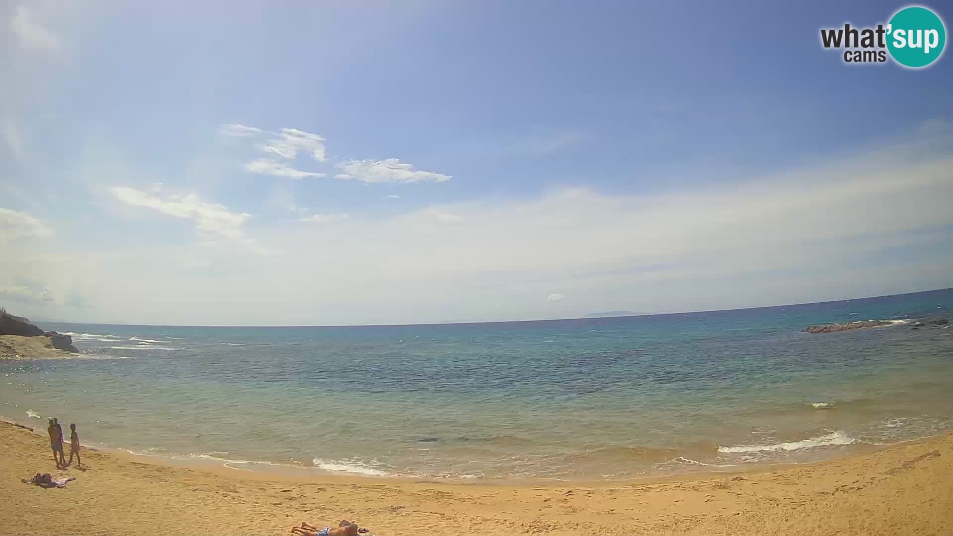 Lu Bagnu webcam en vivo Playa de Ampurias – Castelsardo – Cerdeña – Italia
