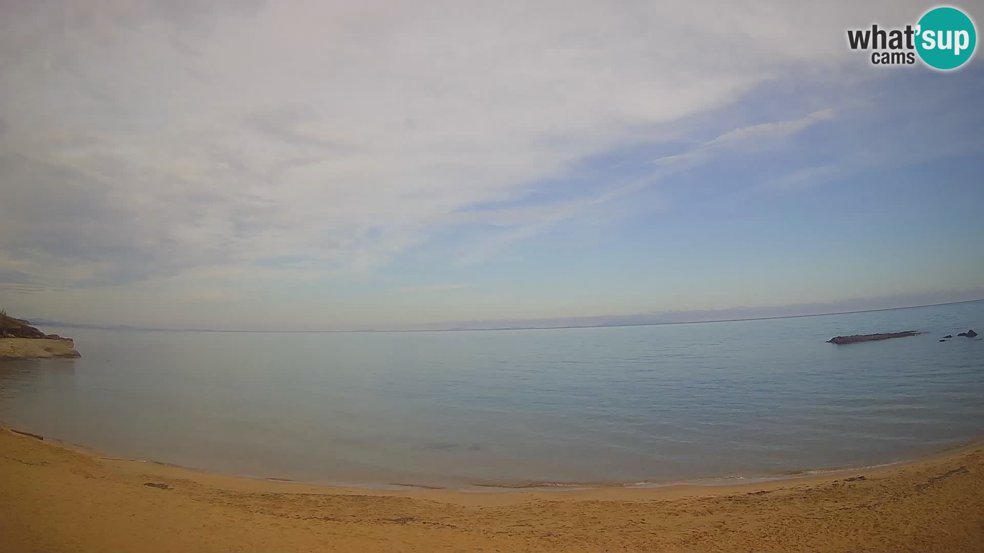 Lu Bagnu live webcam Ampurias beach – Castelsardo – Sardinia – Italy