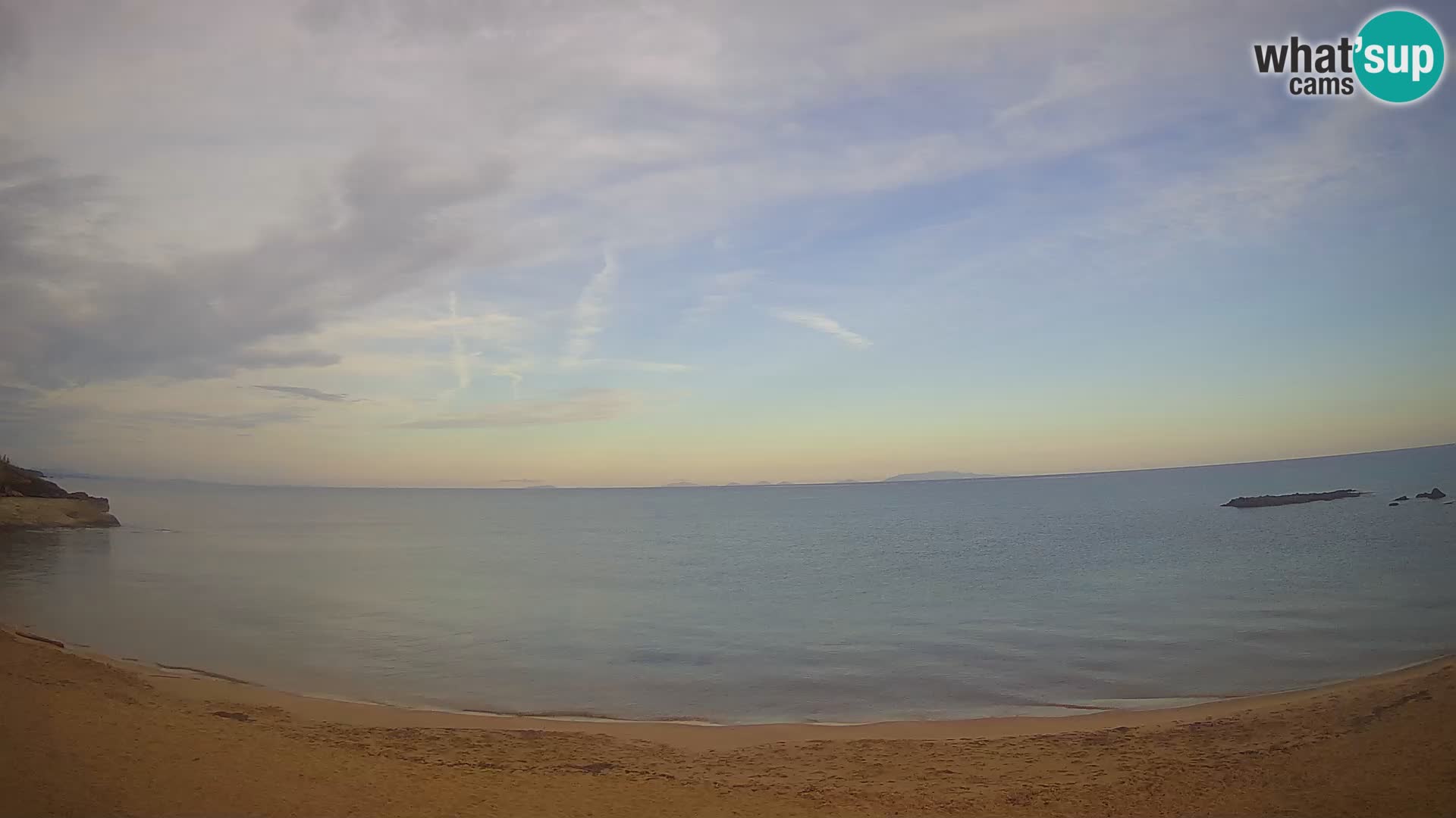 Lu Bagnu live webcam Ampurias beach – Castelsardo – Sardinia – Italy