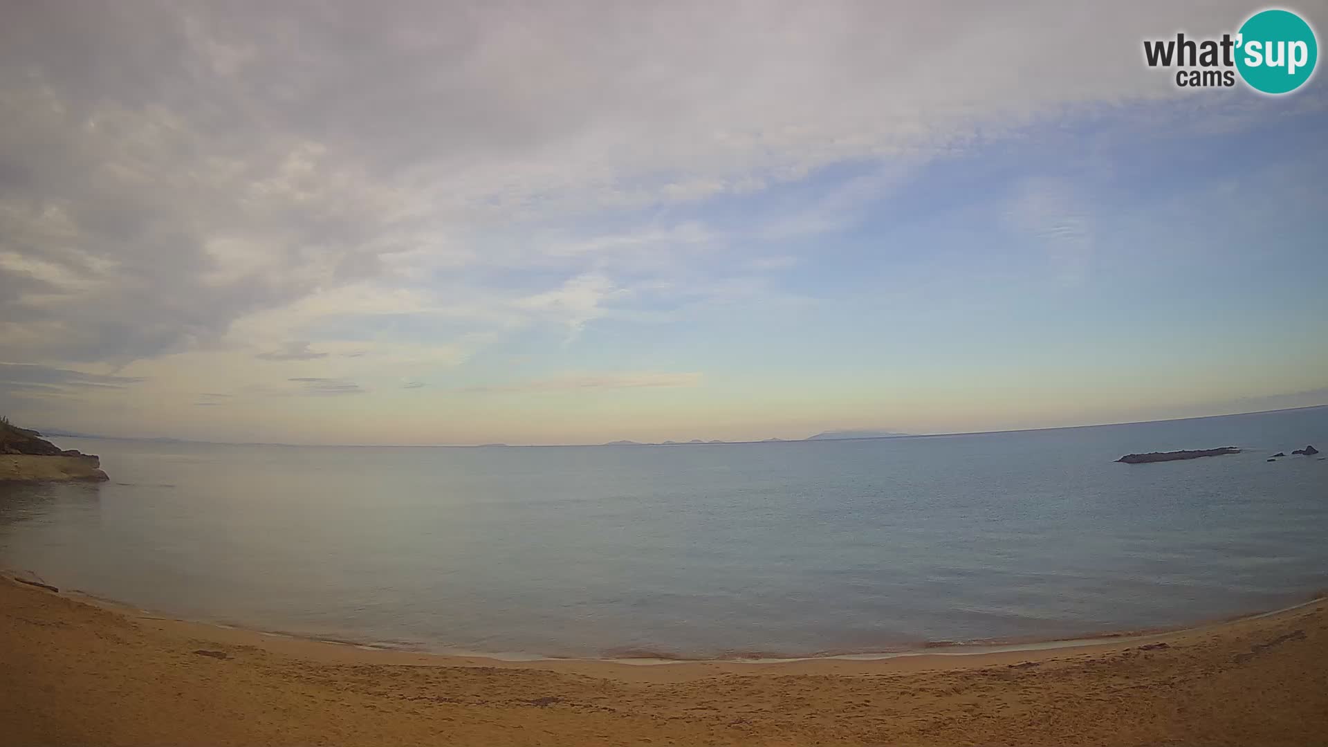 Lu Bagnu live webcam Ampurias beach – Castelsardo – Sardinia – Italy