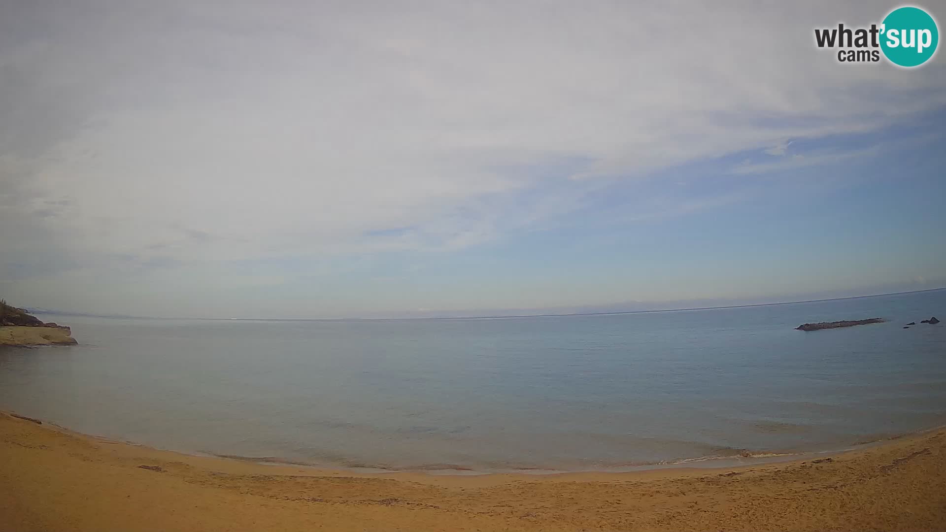 Lu Bagnu live webcam Ampurias beach – Castelsardo – Sardinia – Italy