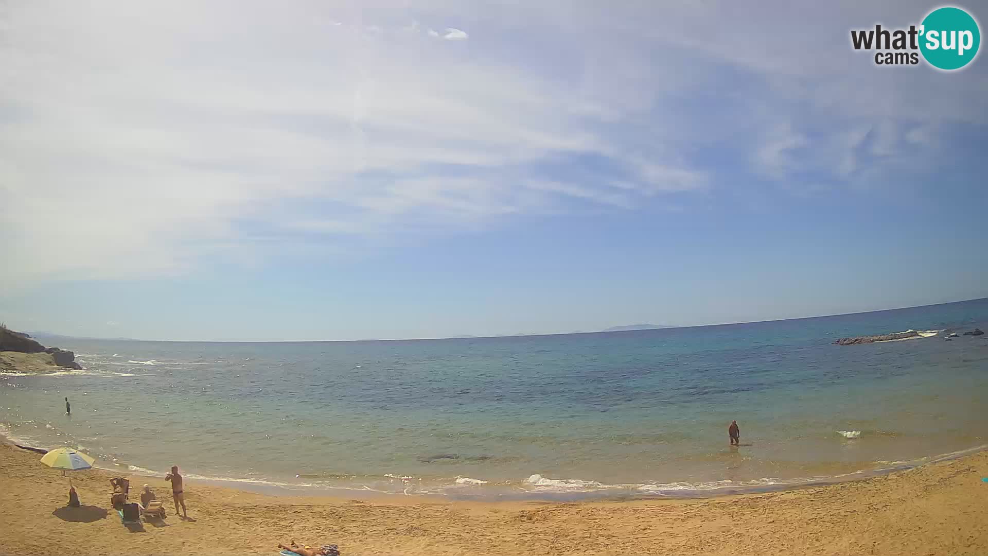Lu Bagnu live webcam Ampurias beach – Castelsardo – Sardinia – Italy