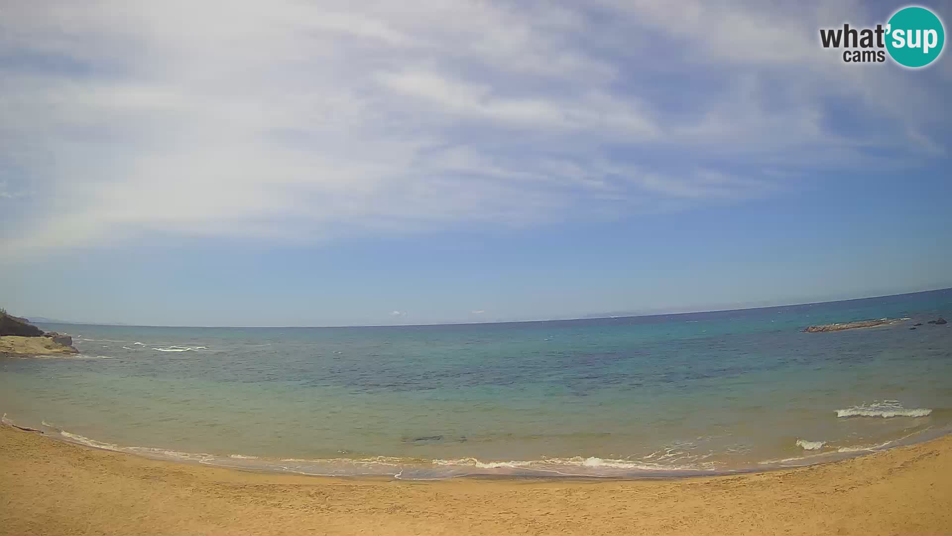 Lu Bagnu live webcam Ampurias beach – Castelsardo – Sardinia – Italy