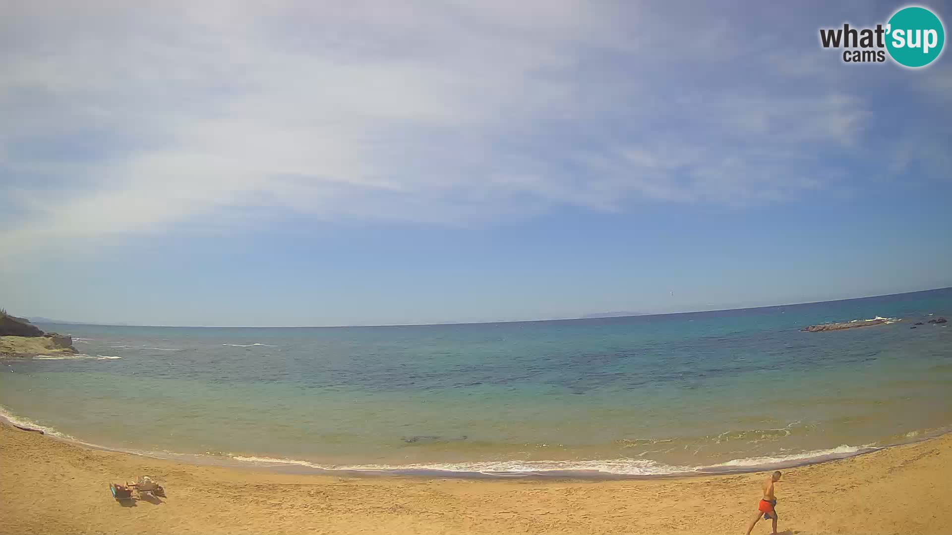 Lu Bagnu live webcam Ampurias beach – Castelsardo – Sardinia – Italy