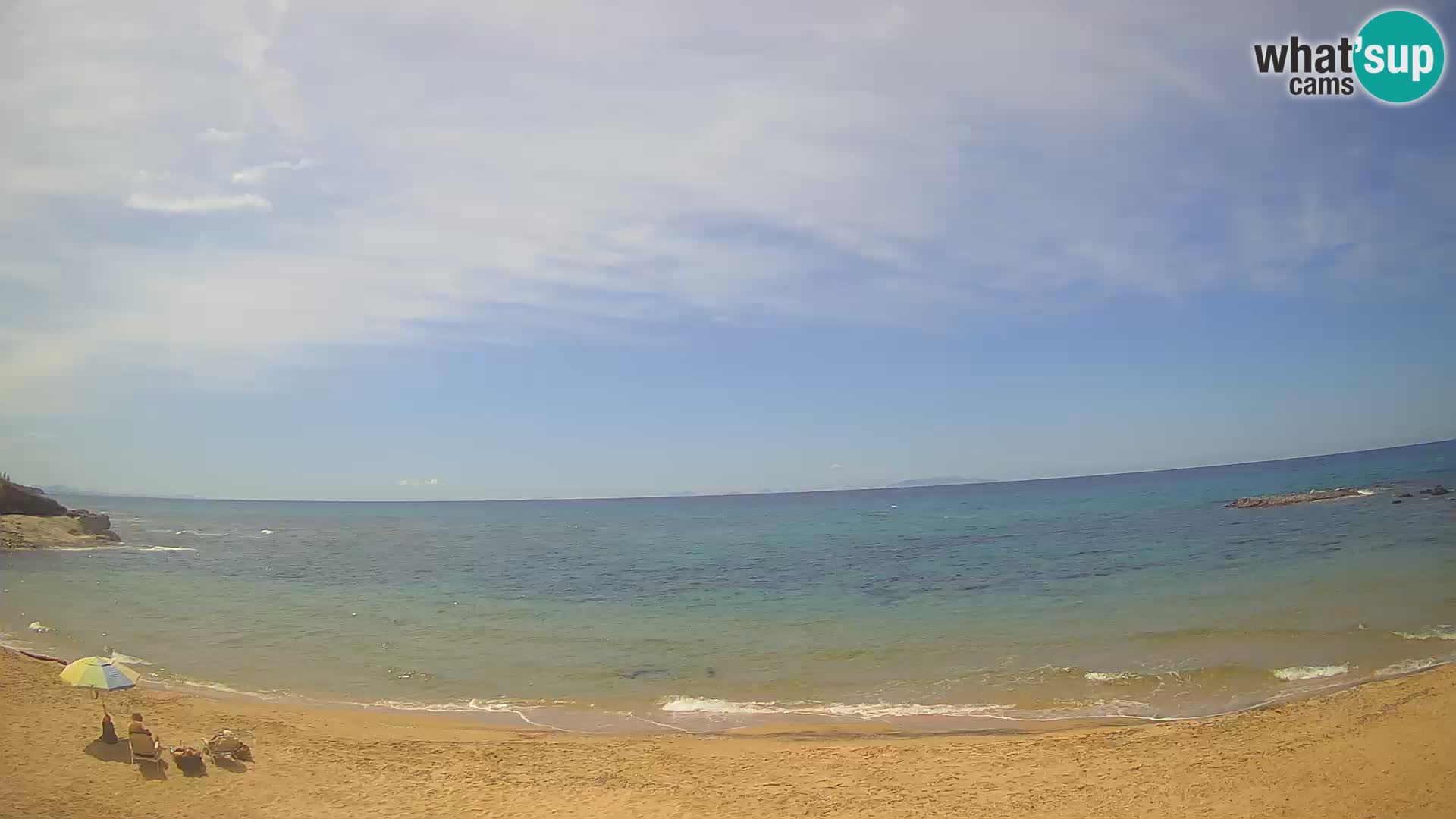 Lu Bagnu live webcam Ampurias beach – Castelsardo – Sardinia – Italy