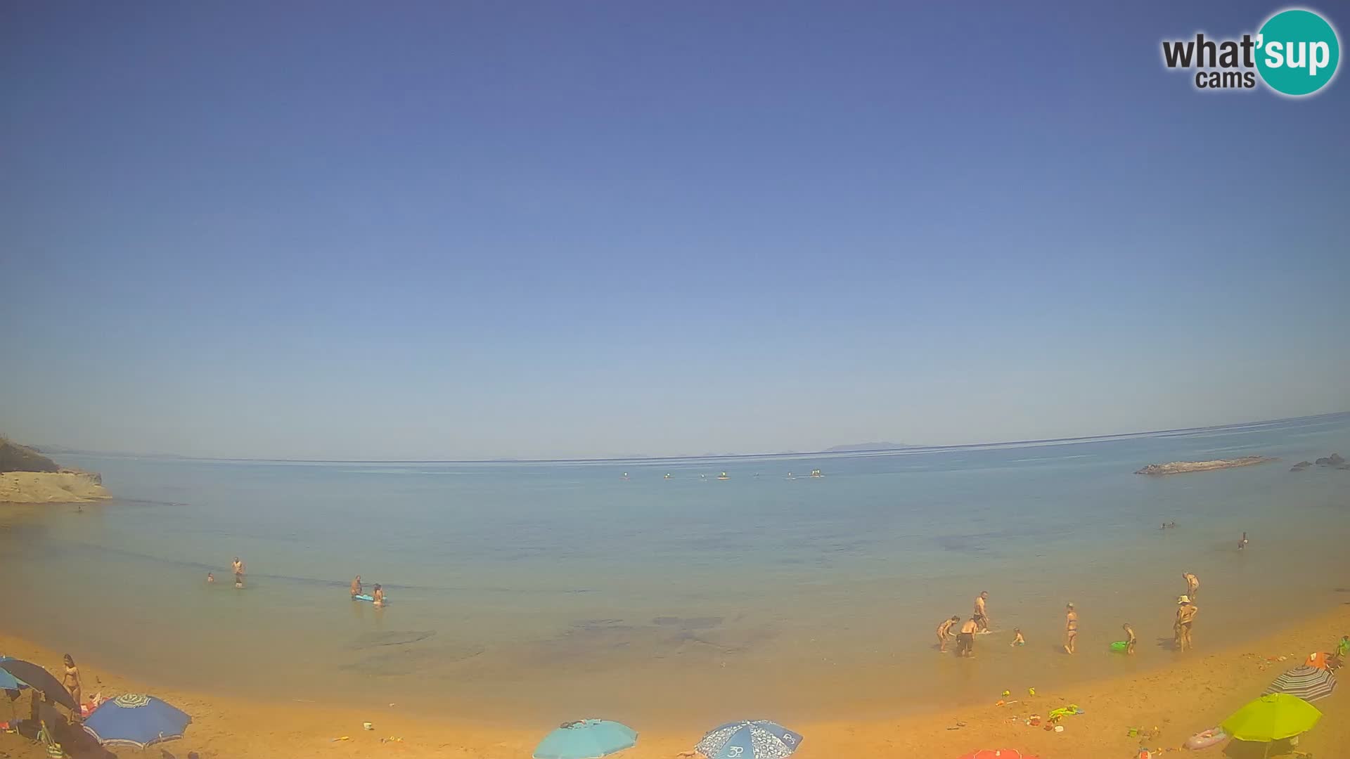 Lu Bagnu live webcam Ampurias beach – Castelsardo – Sardinia – Italy