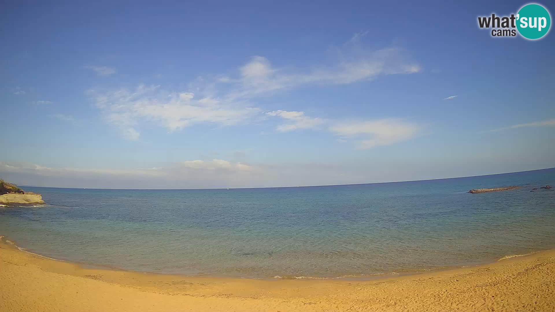 Lu Bagnu web kamera uživo Ampurias plaža – Castelsardo – Sardinija – Italija