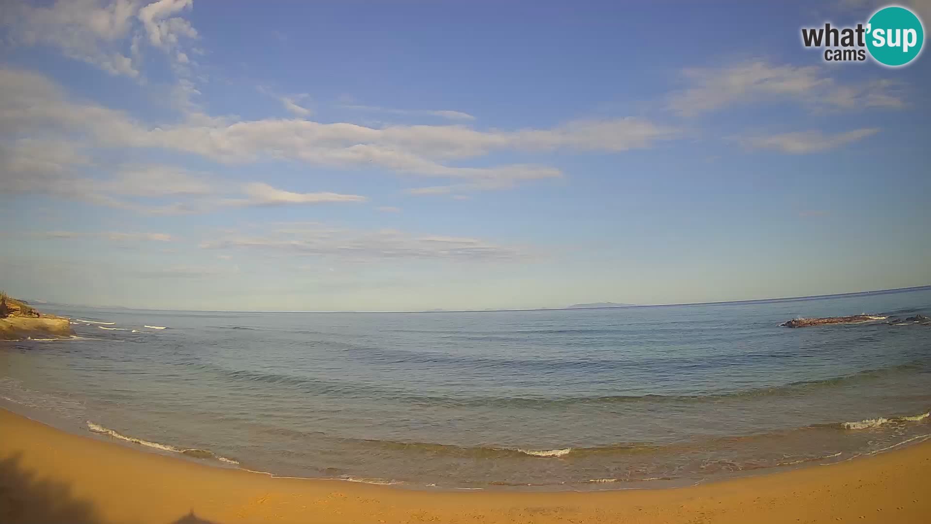 Lu Bagnu webcam en vivo Playa de Ampurias – Castelsardo – Cerdeña – Italia