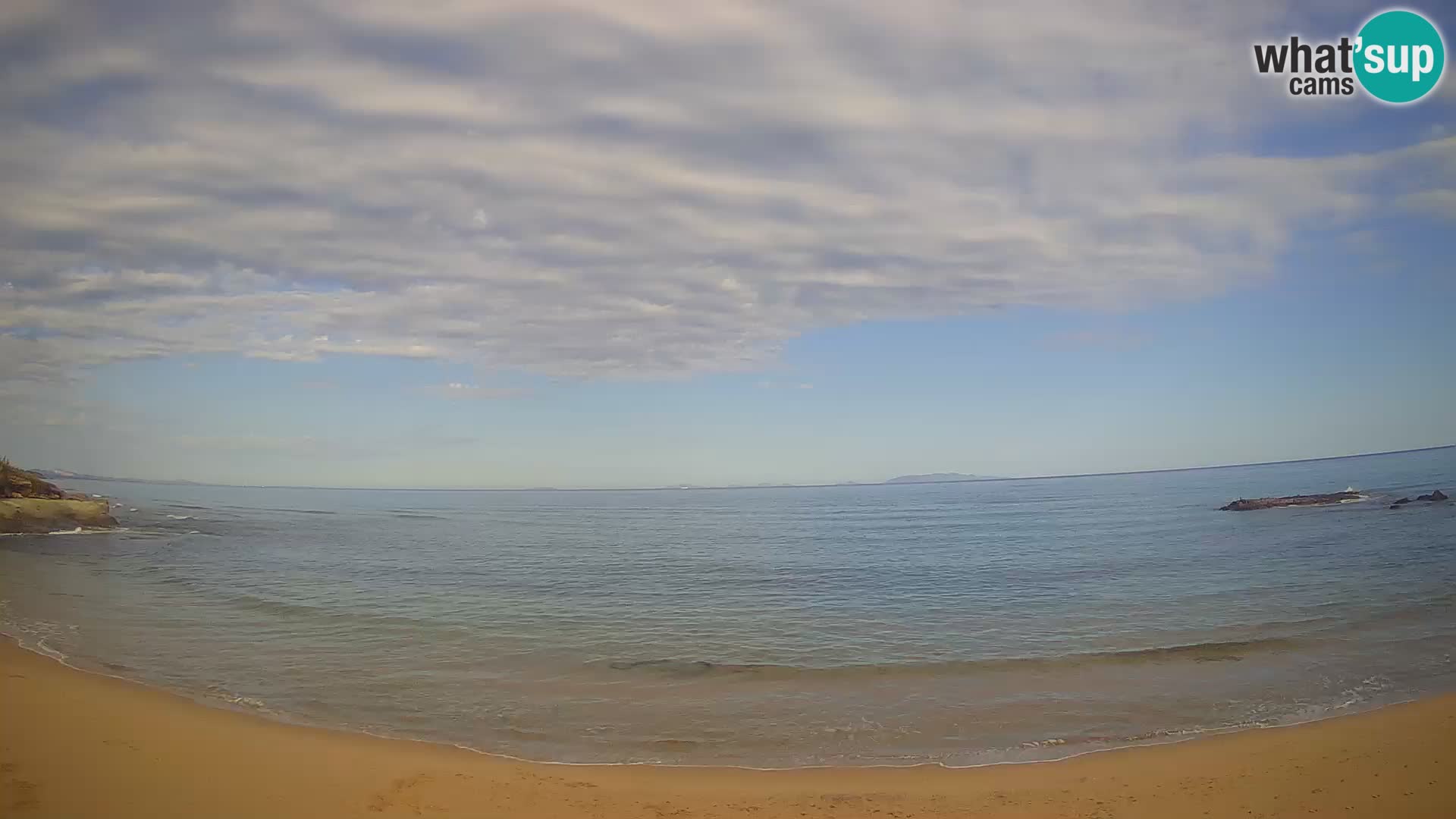 Lu Bagnu live webcam Ampurias beach – Castelsardo – Sardinia – Italy