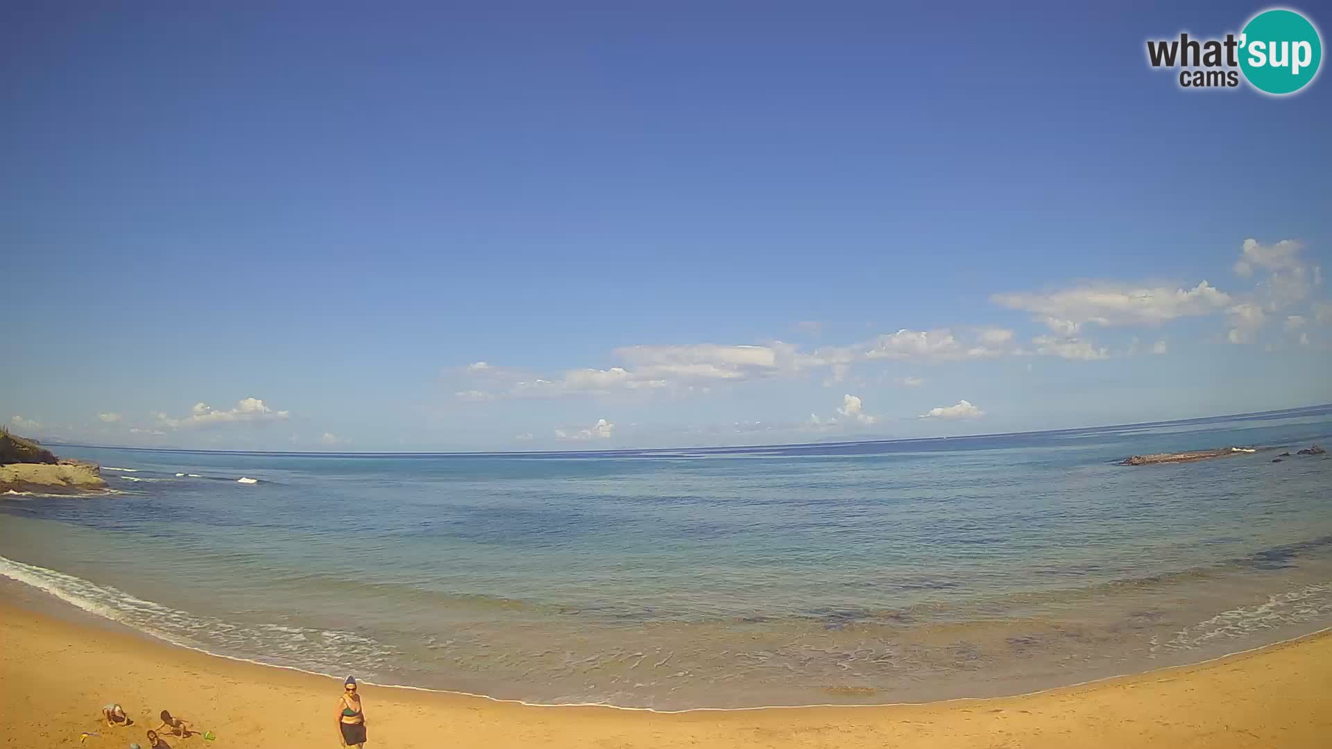 Lu Bagnu webcam en vivo Playa de Ampurias – Castelsardo – Cerdeña – Italia