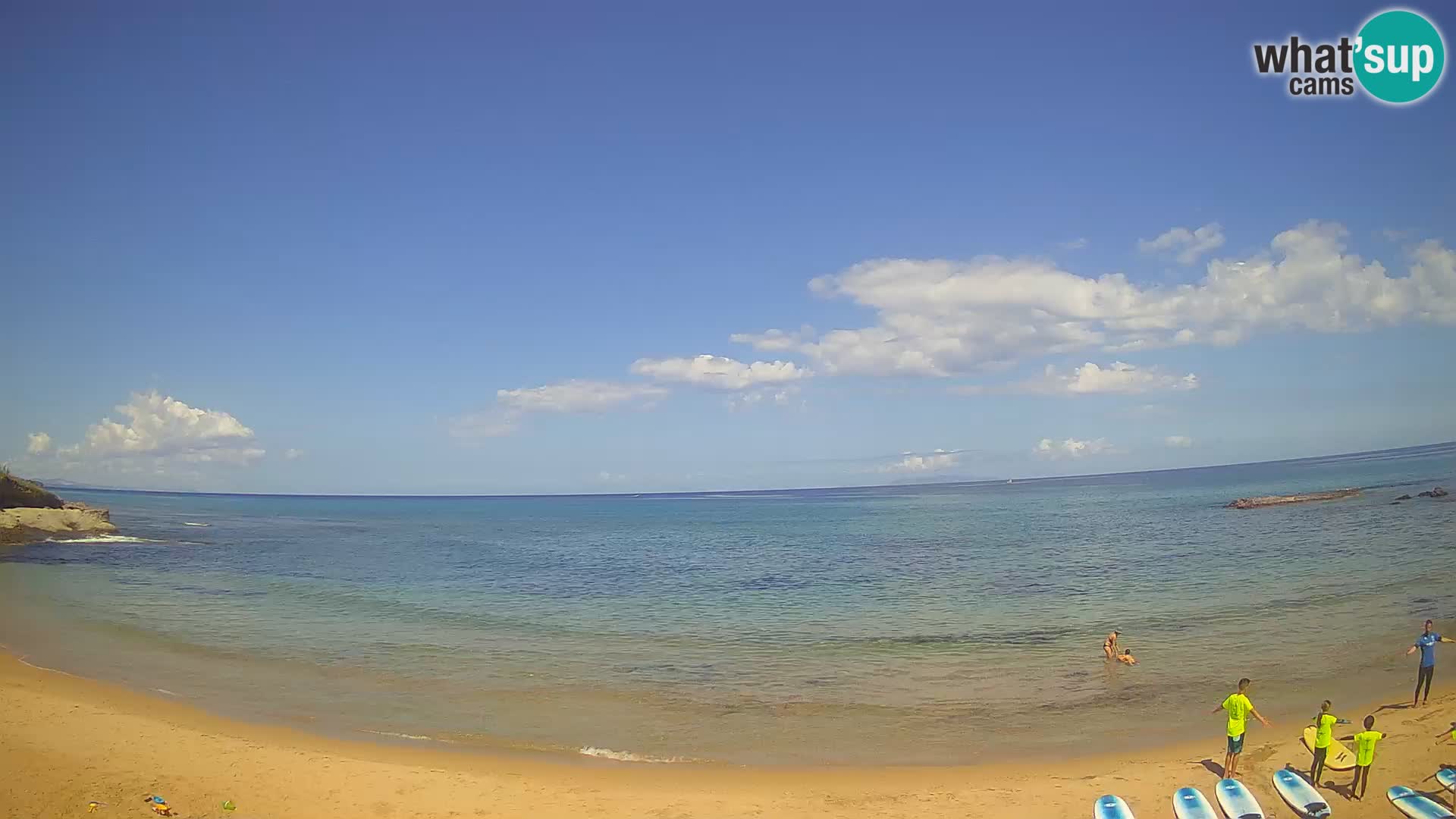 Lu Bagnu webcam en vivo Playa de Ampurias – Castelsardo – Cerdeña – Italia