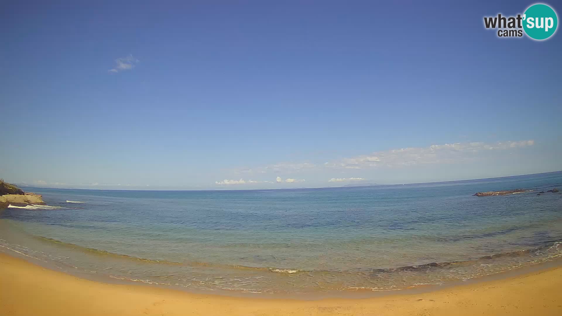 Lu Bagnu webcam en vivo Playa de Ampurias – Castelsardo – Cerdeña – Italia