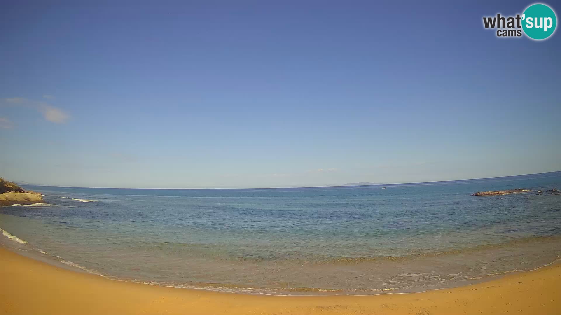 Lu Bagnu webcam en direct Plage d’Ampurias – Castelsardo – Sardaigne – Italie