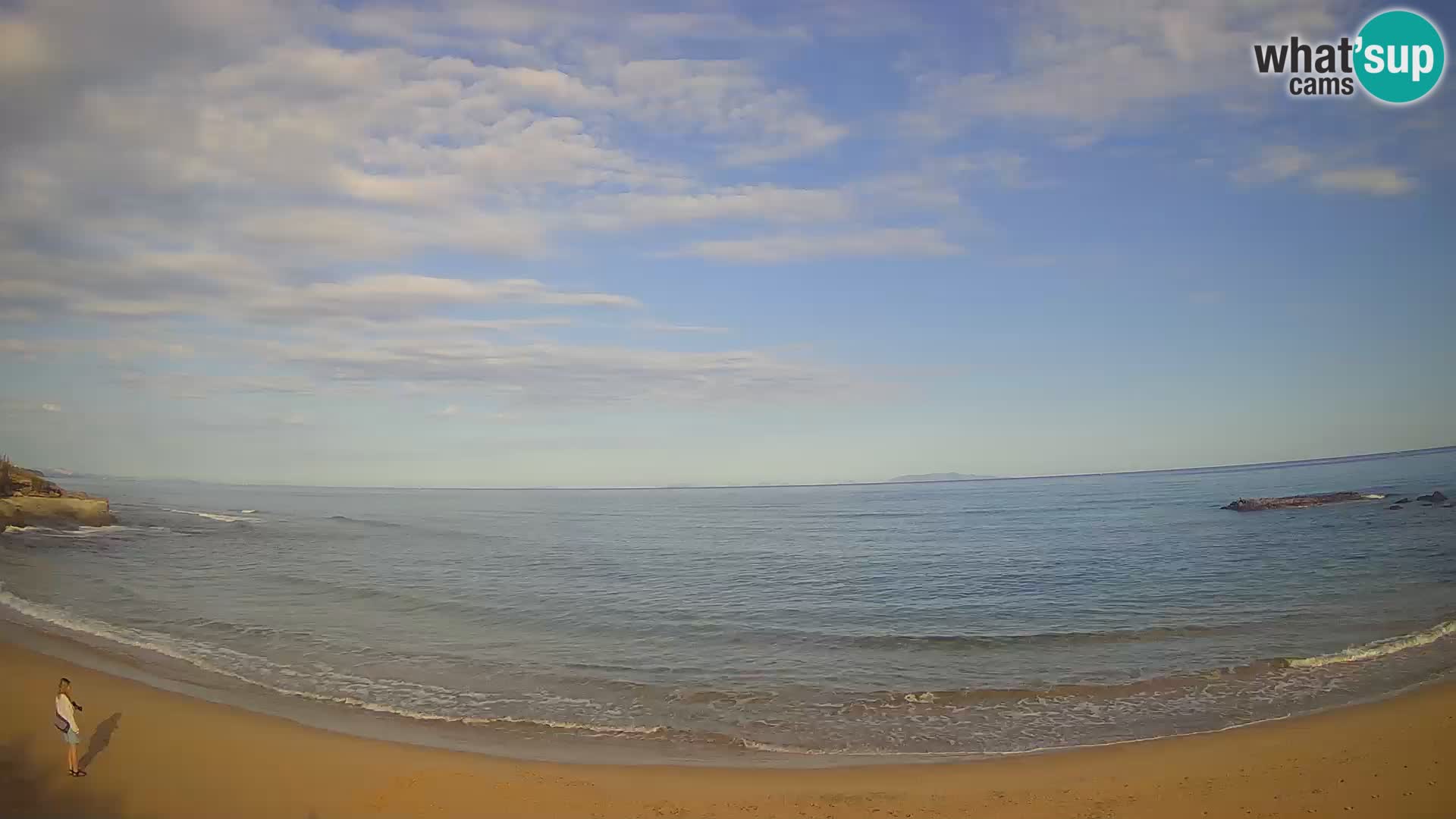 Lu Bagnu webcam en vivo Playa de Ampurias – Castelsardo – Cerdeña – Italia