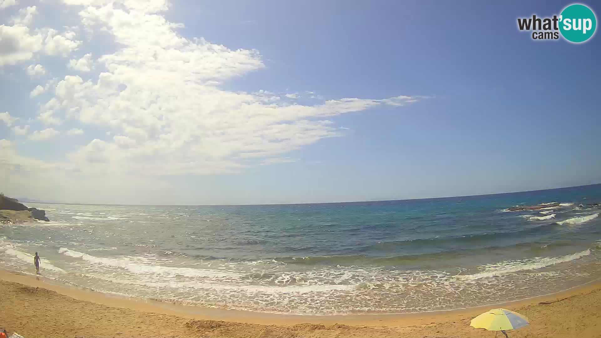 Lu Bagnu web kamera uživo Ampurias plaža – Castelsardo – Sardinija – Italija