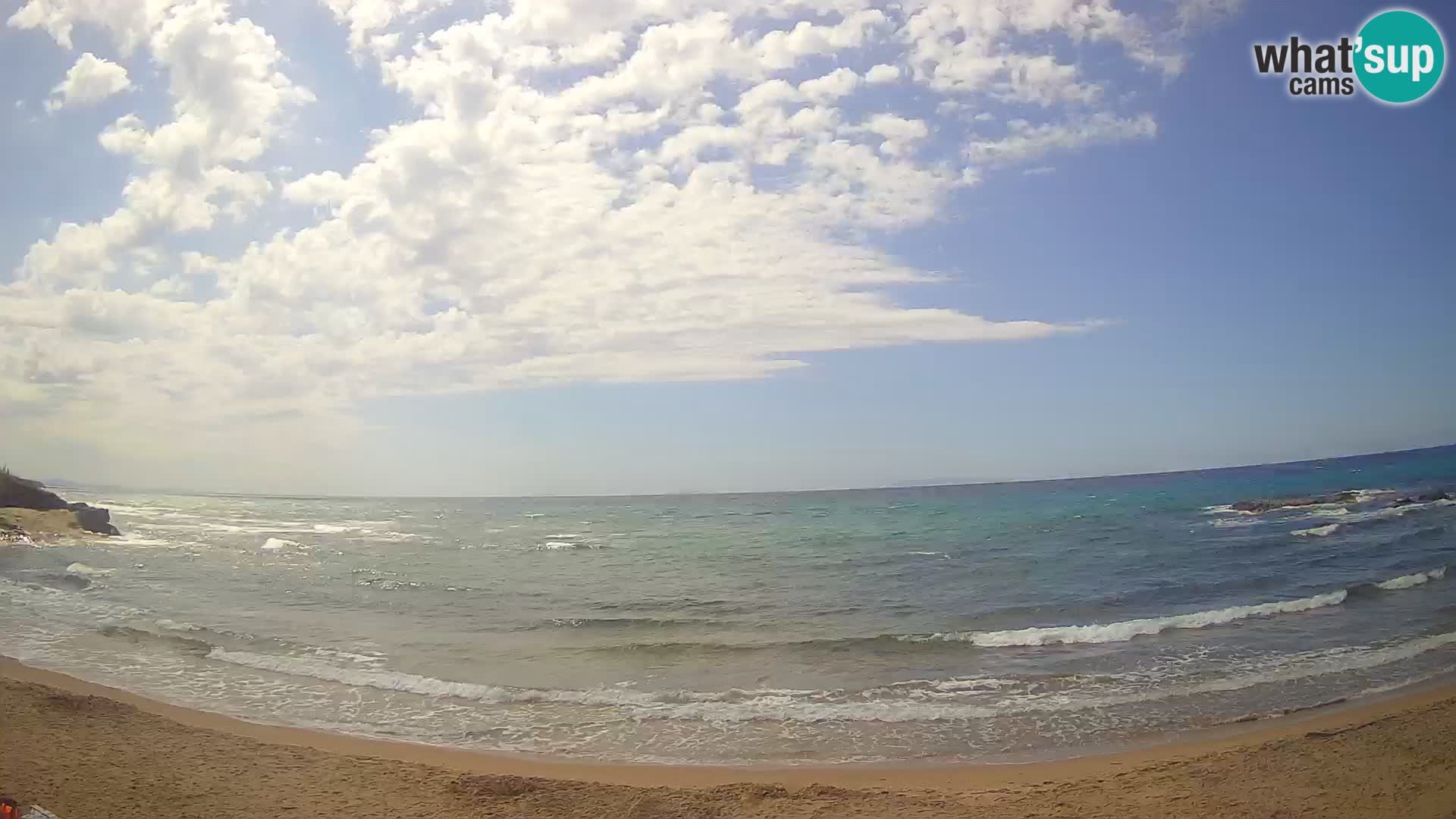 Lu Bagnu web kamera uživo Ampurias plaža – Castelsardo – Sardinija – Italija