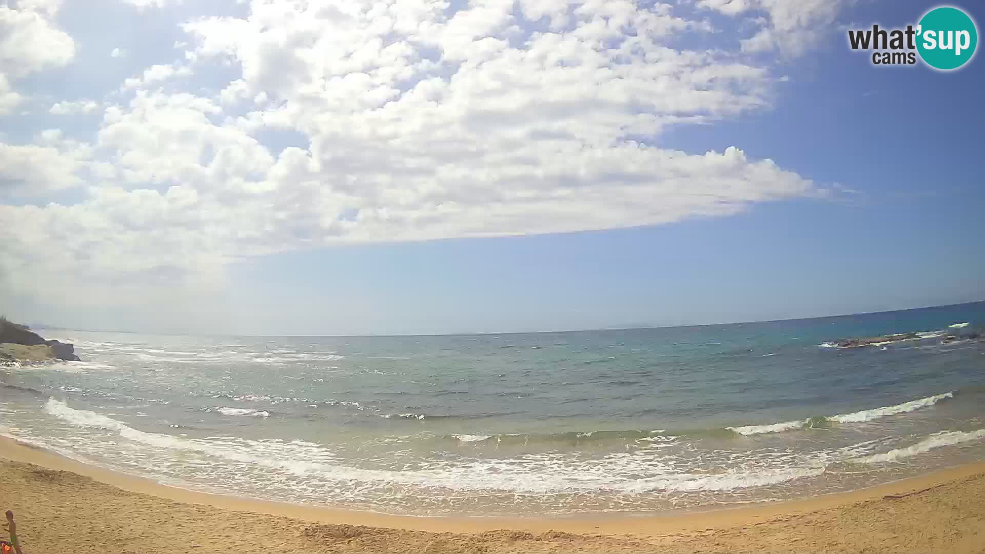 Lu Bagnu webcam en direct Plage d’Ampurias – Castelsardo – Sardaigne – Italie