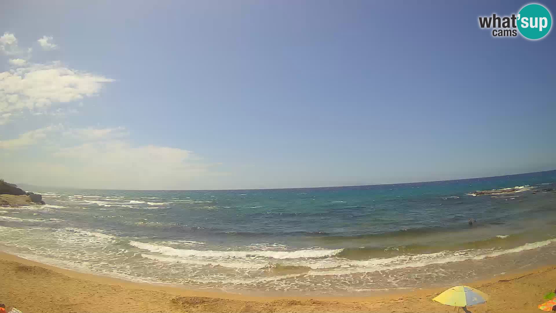 Lu Bagnu webcam en direct Plage d’Ampurias – Castelsardo – Sardaigne – Italie