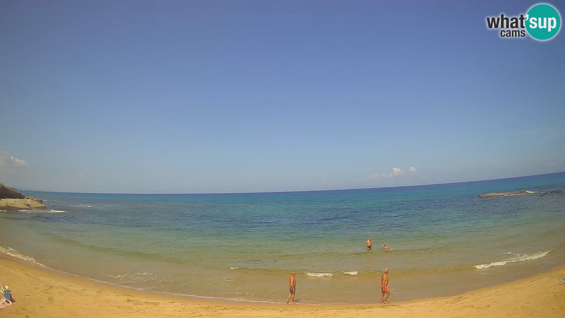 Lu Bagnu live webcam Ampurias beach – Castelsardo – Sardinia – Italy