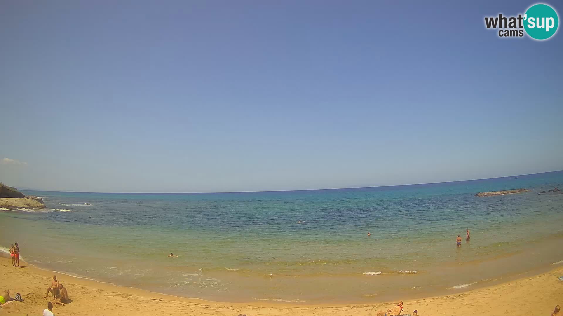 Lu Bagnu live webcam Ampurias beach – Castelsardo – Sardinia – Italy