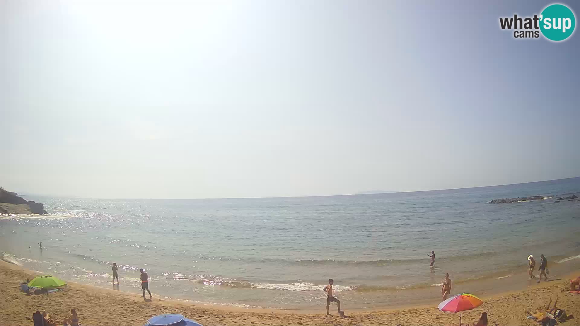 Lu Bagnu live webcam Ampurias beach – Castelsardo – Sardinia – Italy