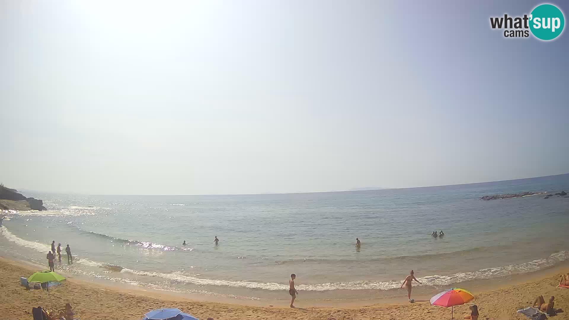 Lu Bagnu live webcam Ampurias beach – Castelsardo – Sardinia – Italy