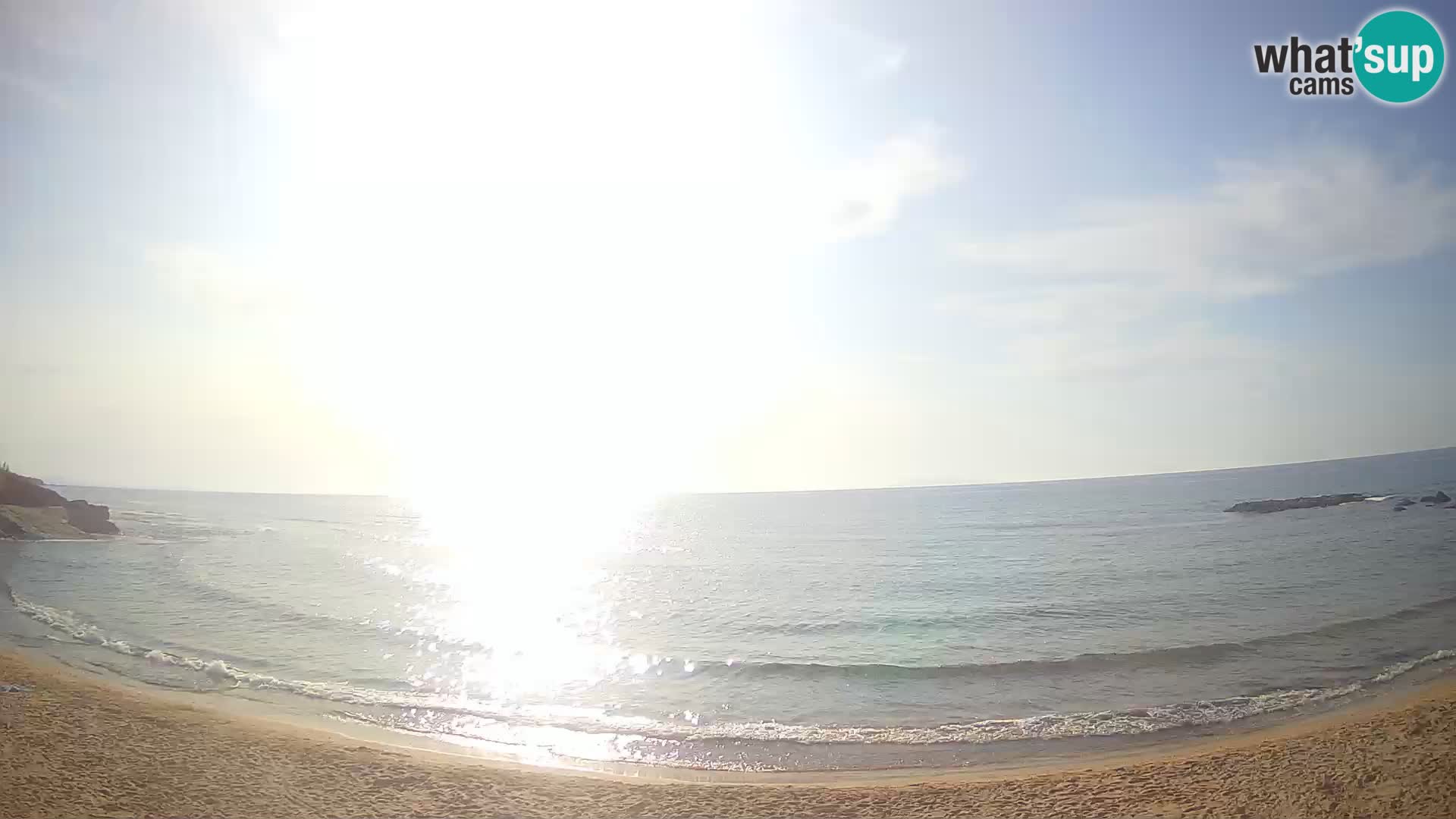 Lu Bagnu webcam en direct Plage d’Ampurias – Castelsardo – Sardaigne – Italie