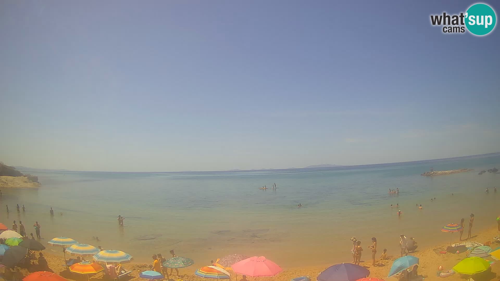 Lu Bagnu live webcam Ampurias beach – Castelsardo – Sardinia – Italy