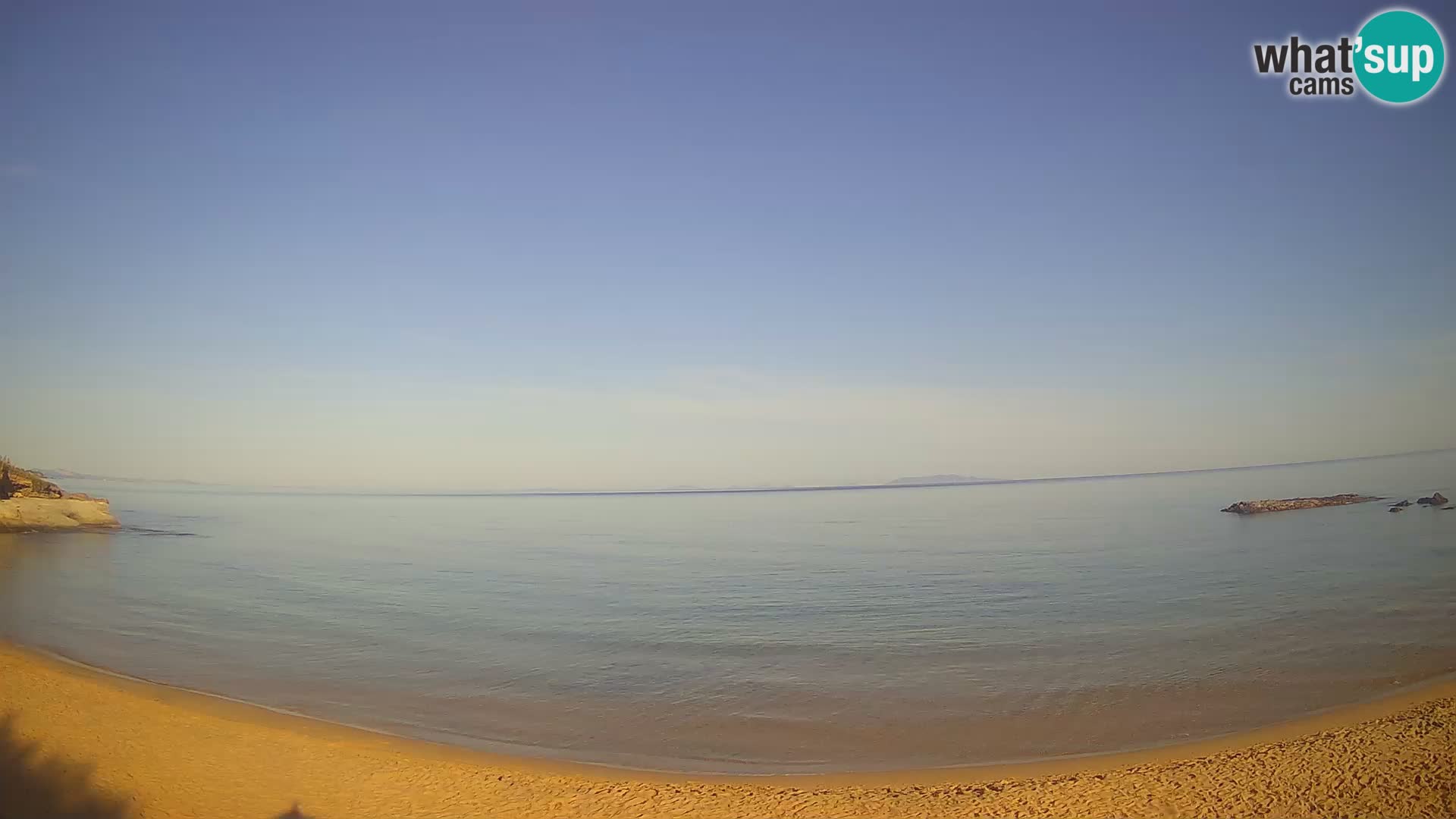 Lu Bagnu live webcam Ampurias beach – Castelsardo – Sardinia – Italy