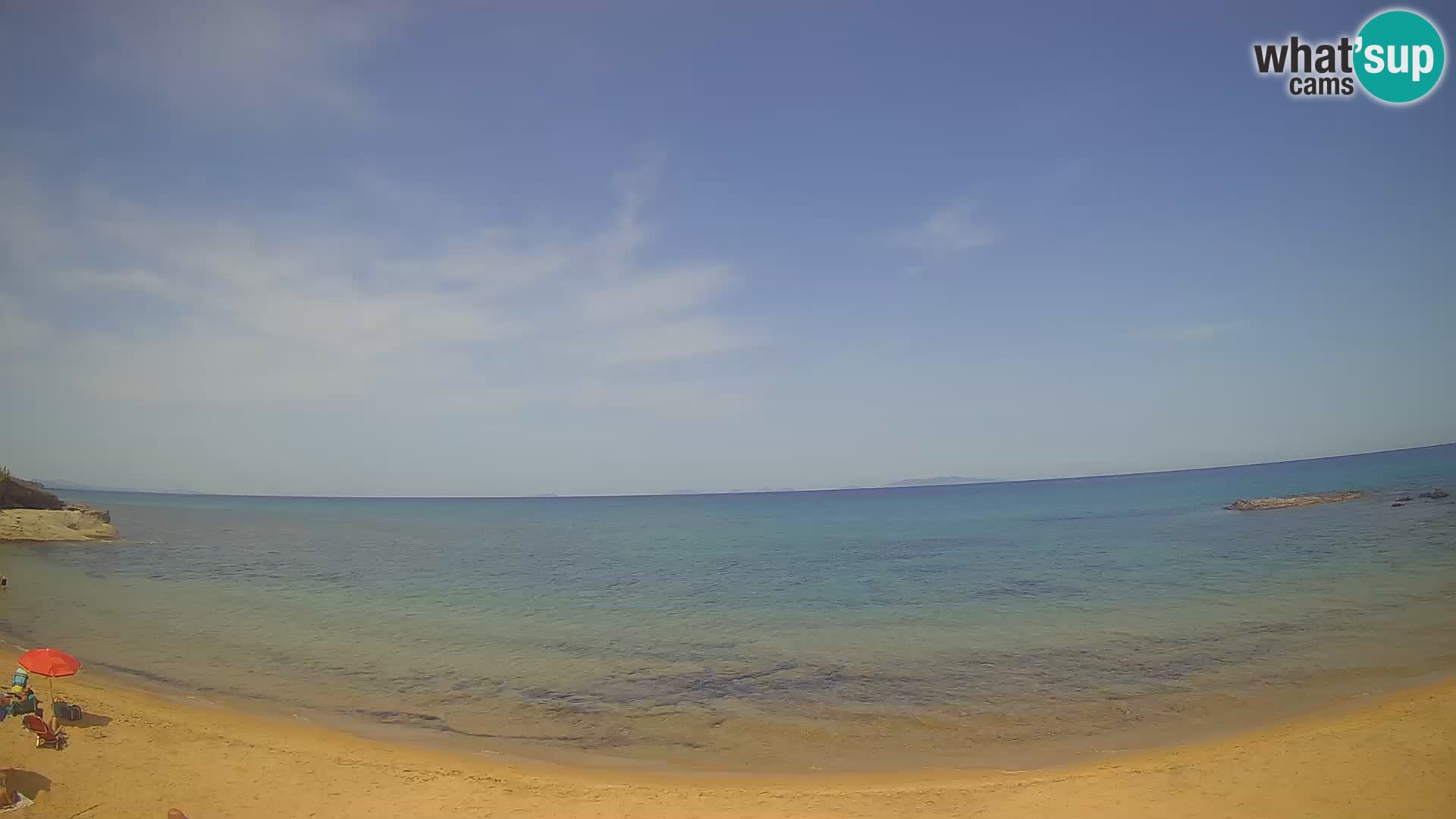 Lu Bagnu webcam en direct Plage d’Ampurias – Castelsardo – Sardaigne – Italie