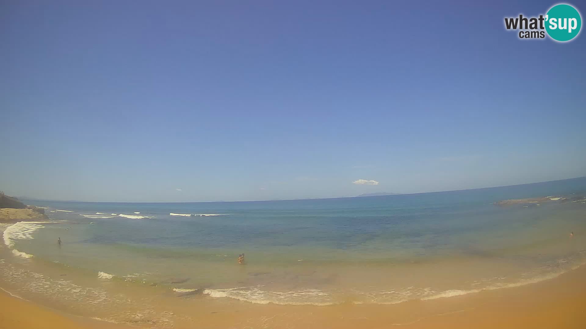 Lu Bagnu live webcam Ampurias beach – Castelsardo – Sardinia – Italy