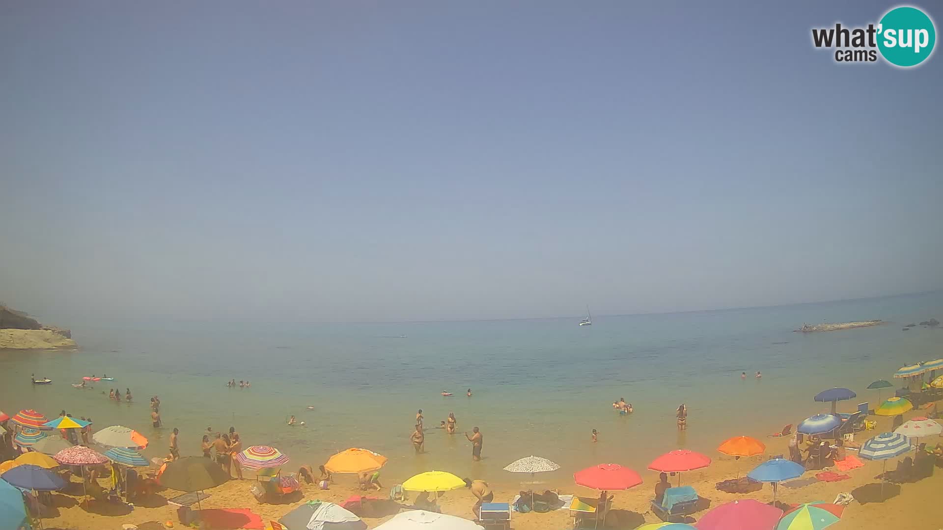 Lu Bagnu live webcam Ampurias beach – Castelsardo – Sardinia – Italy