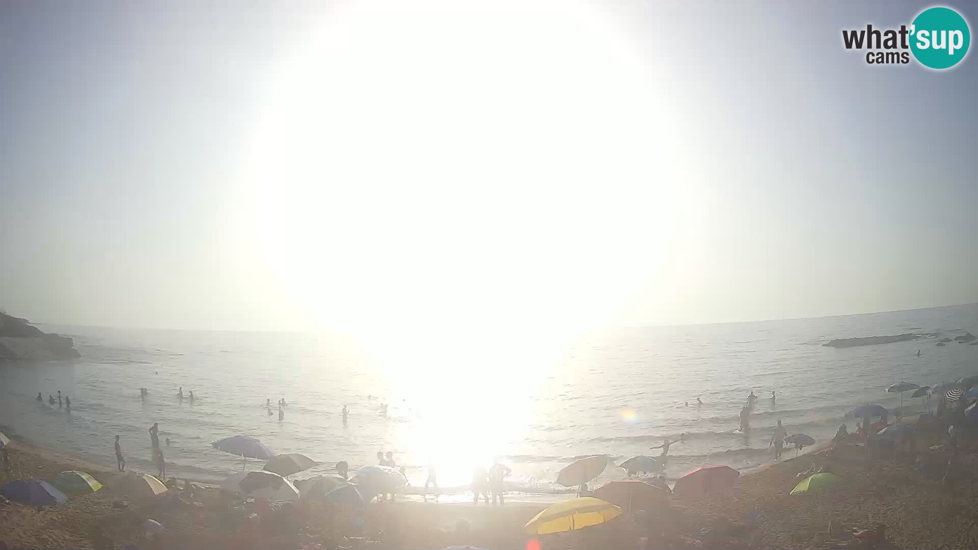 Lu Bagnu live webcam Ampurias beach – Castelsardo – Sardinia – Italy