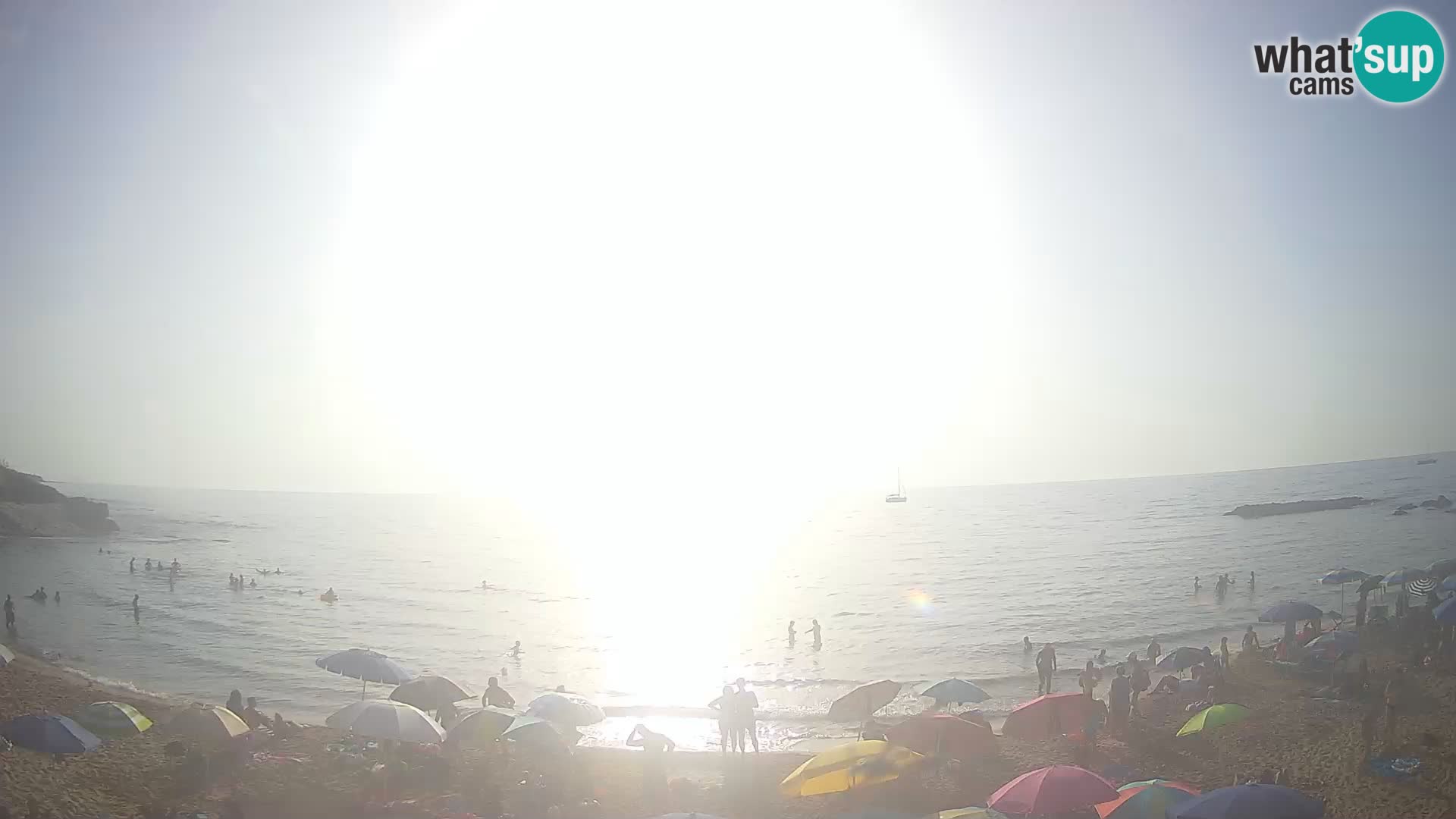 Lu Bagnu live webcam Ampurias beach – Castelsardo – Sardinia – Italy
