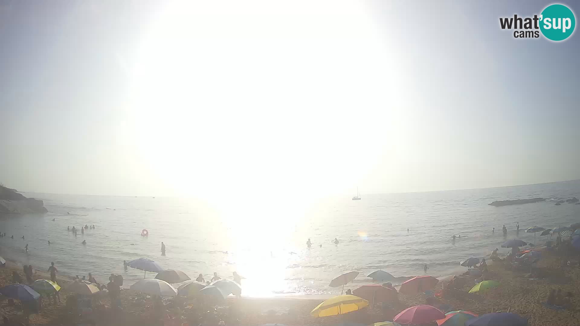 Lu Bagnu live webcam Ampurias beach – Castelsardo – Sardinia – Italy