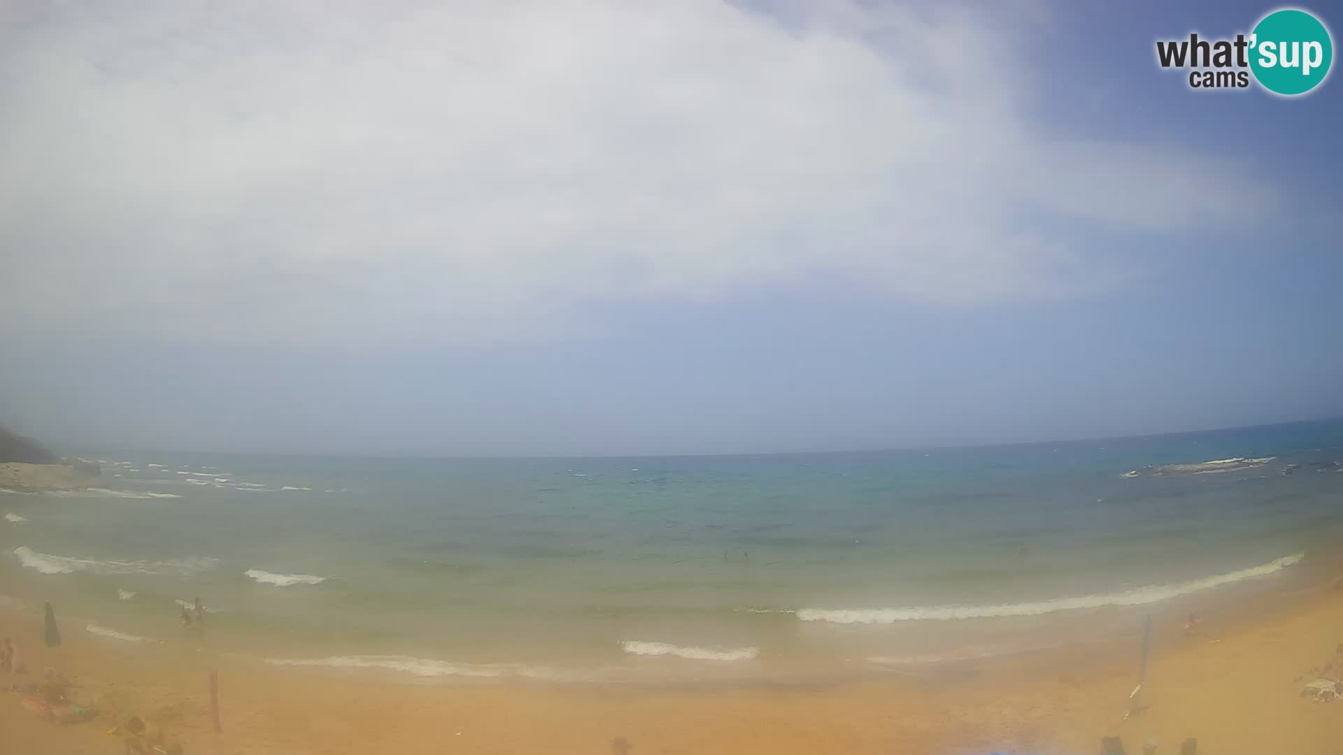 Lu Bagnu live webcam Ampurias beach – Castelsardo – Sardinia – Italy