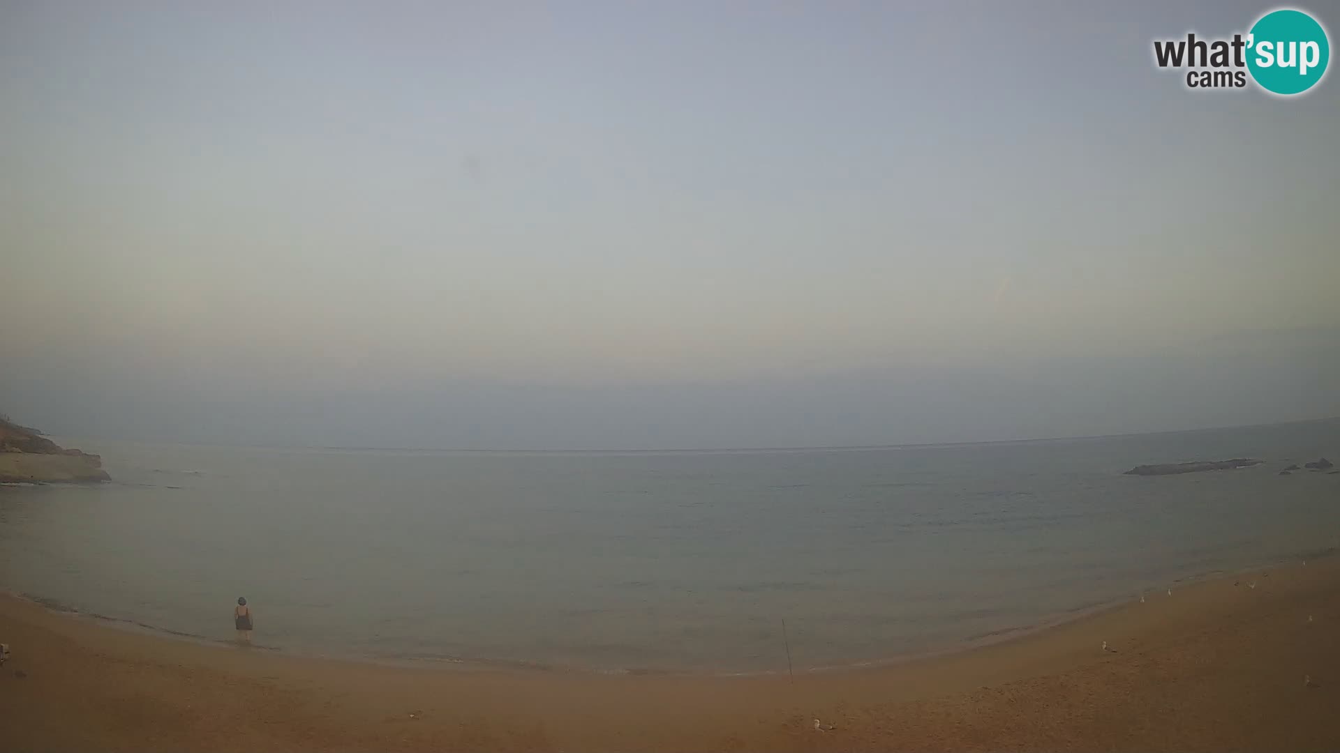 Lu Bagnu webcam en direct Plage d’Ampurias – Castelsardo – Sardaigne – Italie