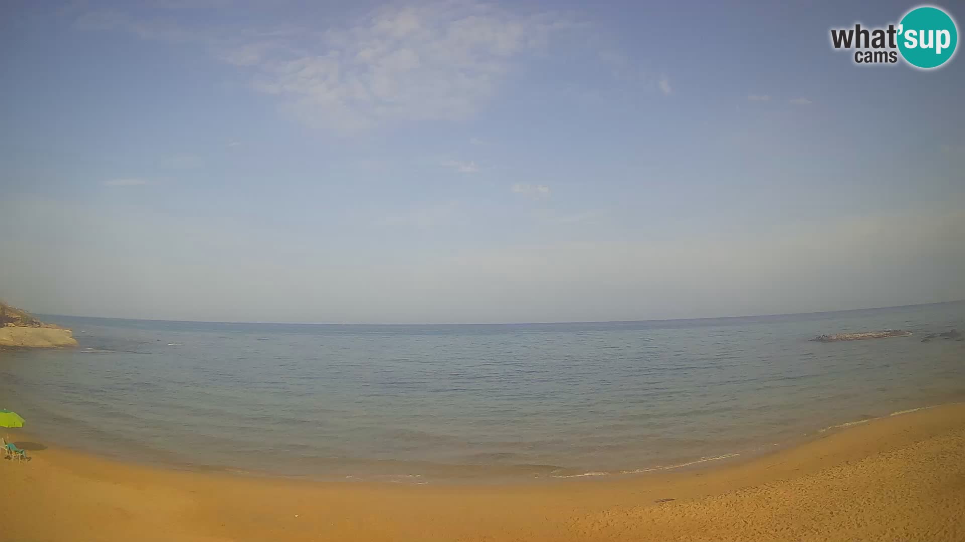 Lu Bagnu webcam en direct Plage d’Ampurias – Castelsardo – Sardaigne – Italie
