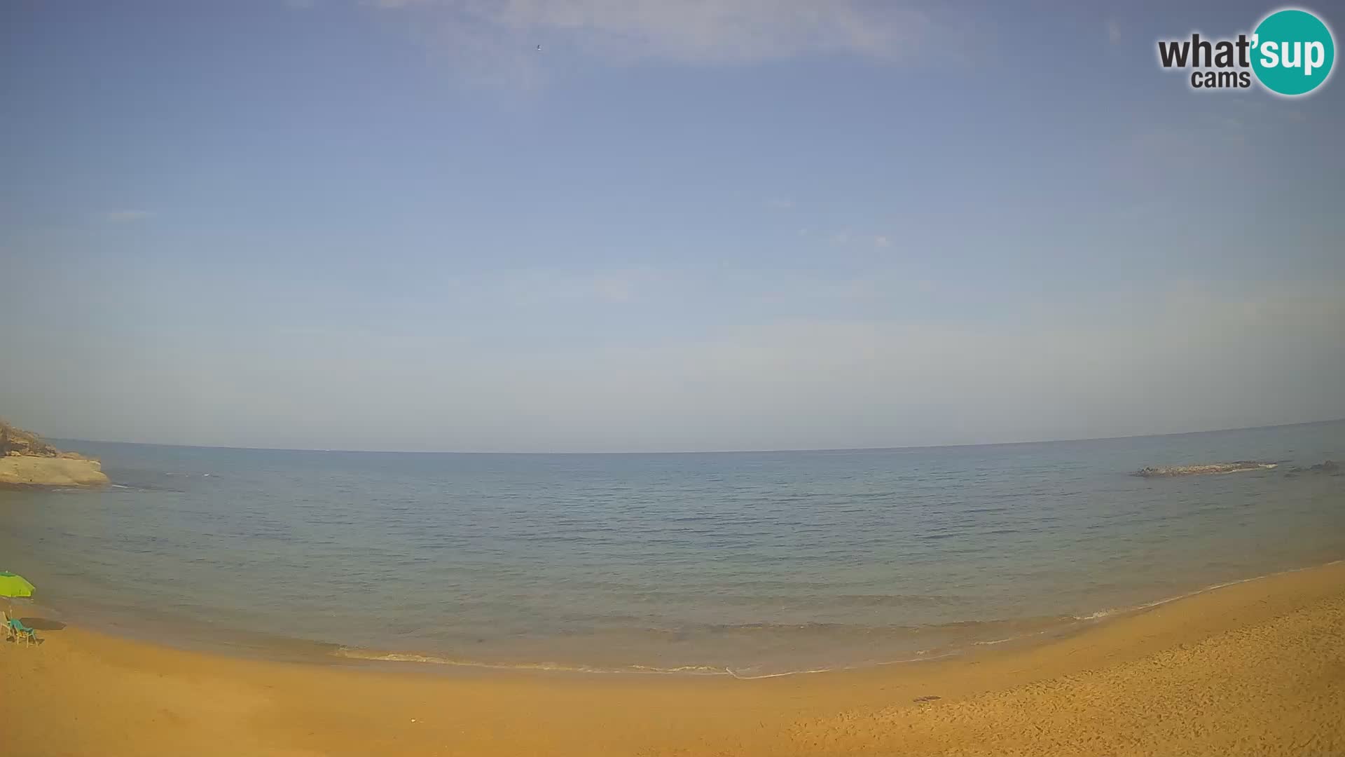Lu Bagnu webcam en direct Plage d’Ampurias – Castelsardo – Sardaigne – Italie