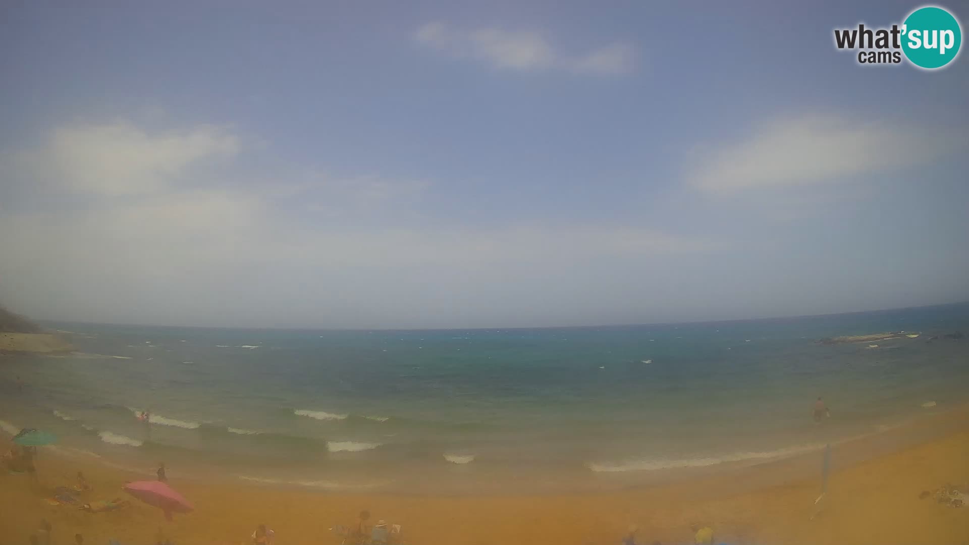 Lu Bagnu webcam en direct Plage d’Ampurias – Castelsardo – Sardaigne – Italie