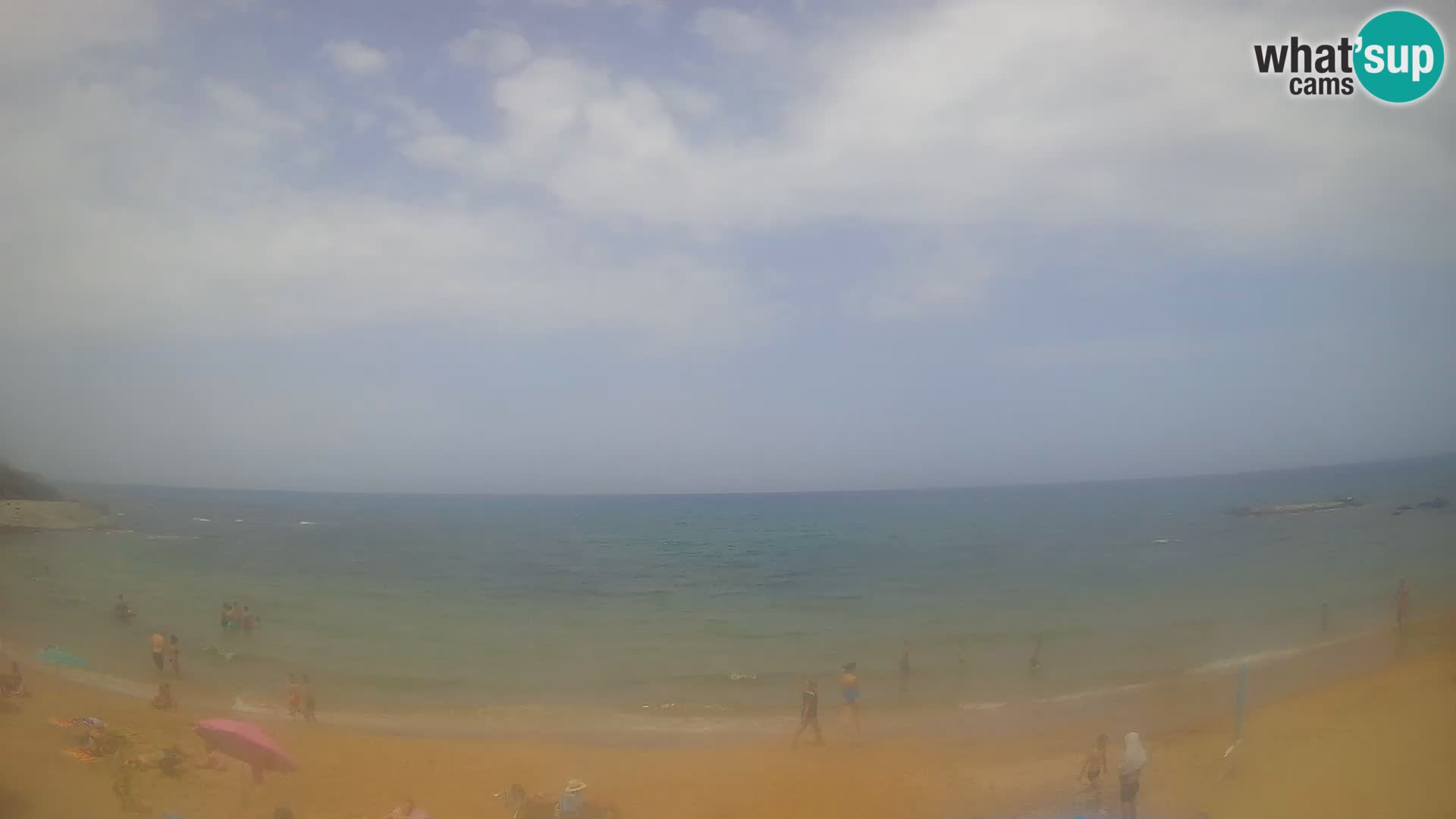 Lu Bagnu webcam en direct Plage d’Ampurias – Castelsardo – Sardaigne – Italie