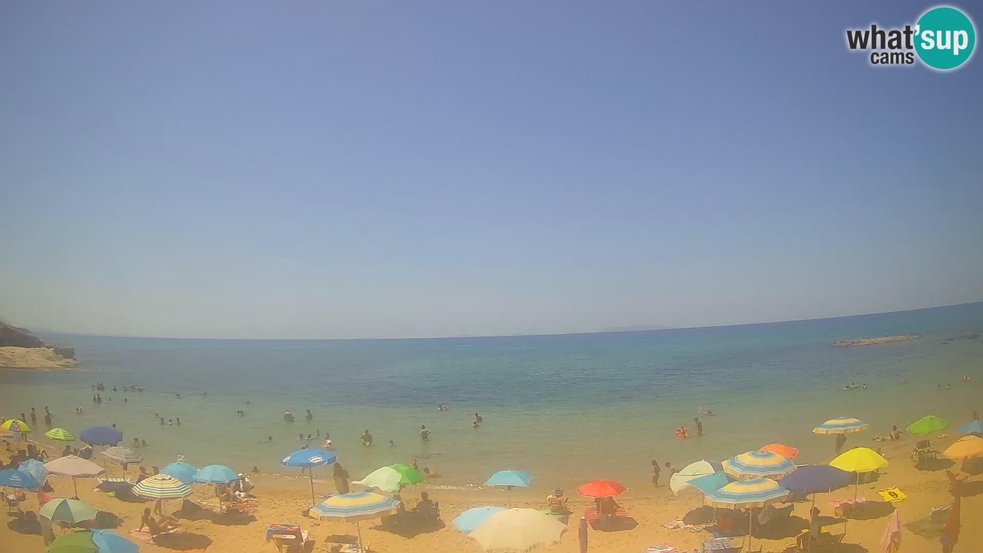 Lu Bagnu live webcam Ampurias beach – Castelsardo – Sardinia – Italy