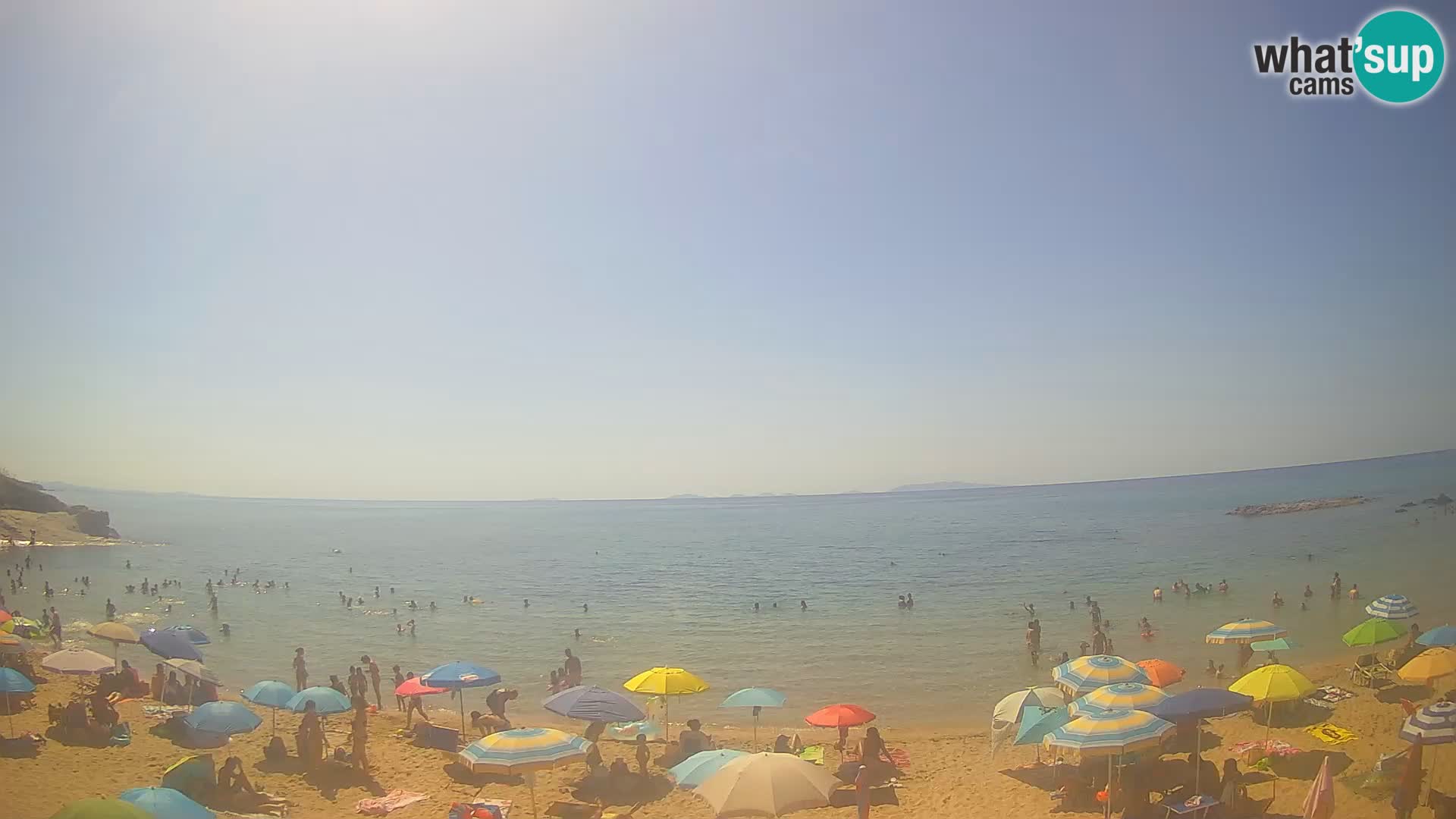 Lu Bagnu live webcam Ampurias beach – Castelsardo – Sardinia – Italy