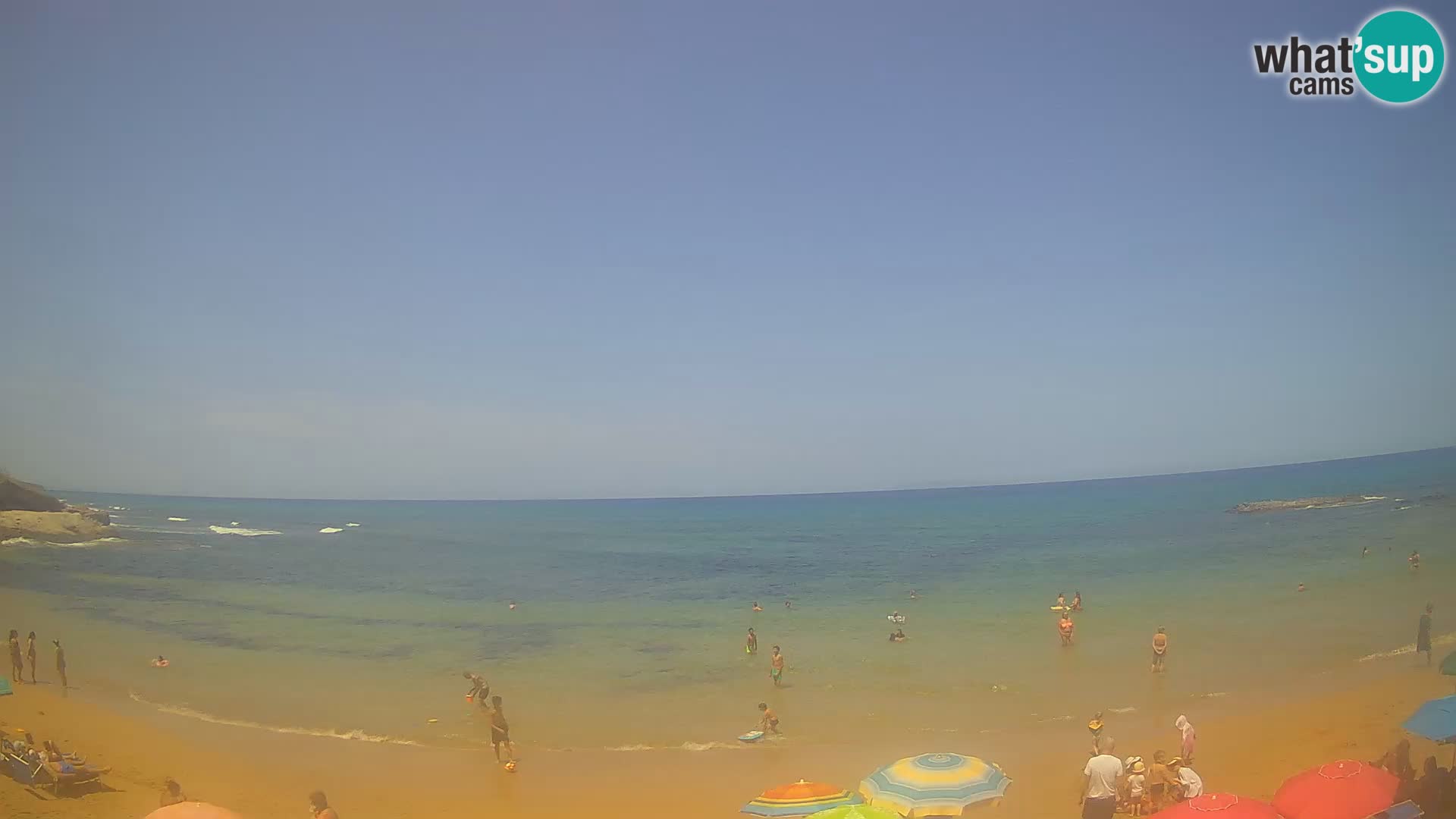 Lu Bagnu live webcam Ampurias beach – Castelsardo – Sardinia – Italy