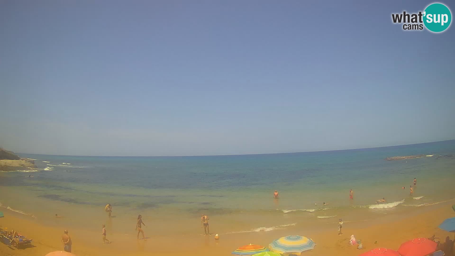 Lu Bagnu live webcam Ampurias beach – Castelsardo – Sardinia – Italy