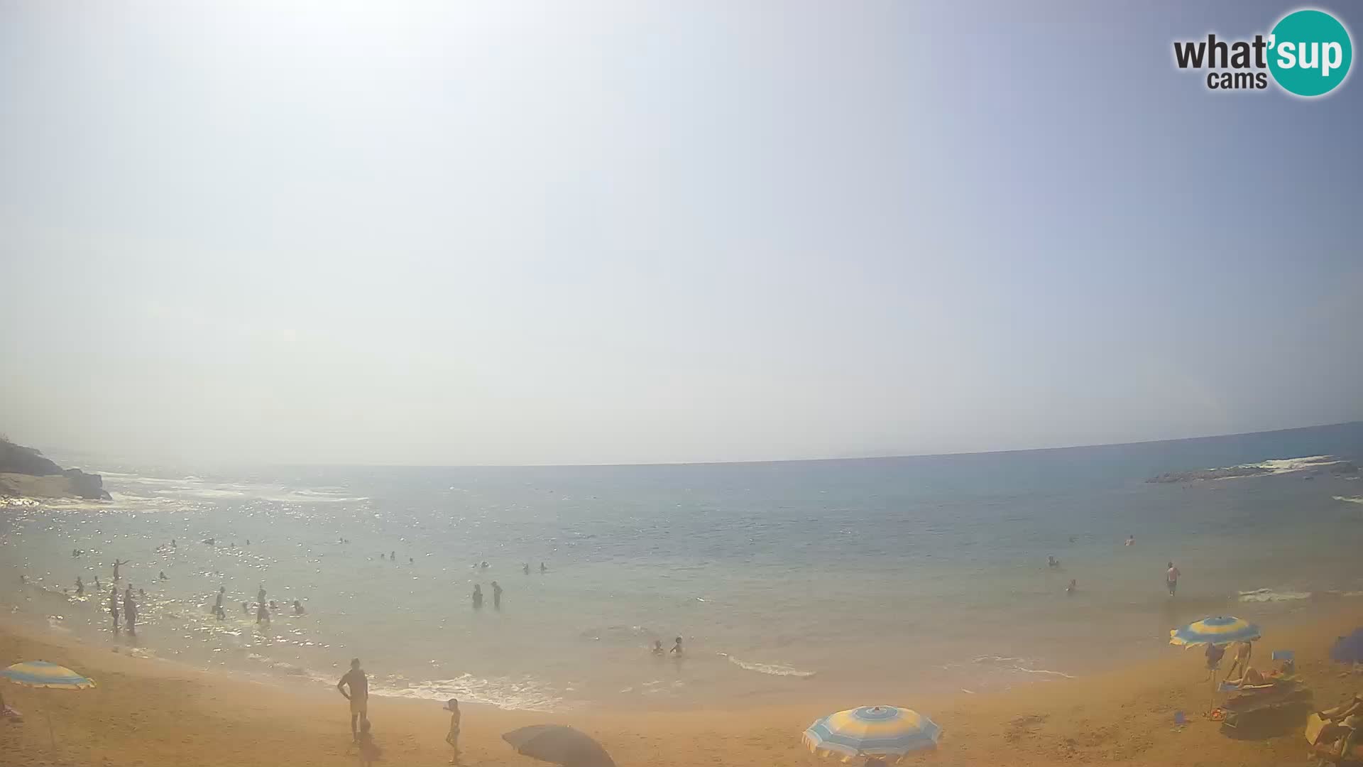 Lu Bagnu live webcam Ampurias beach – Castelsardo – Sardinia – Italy