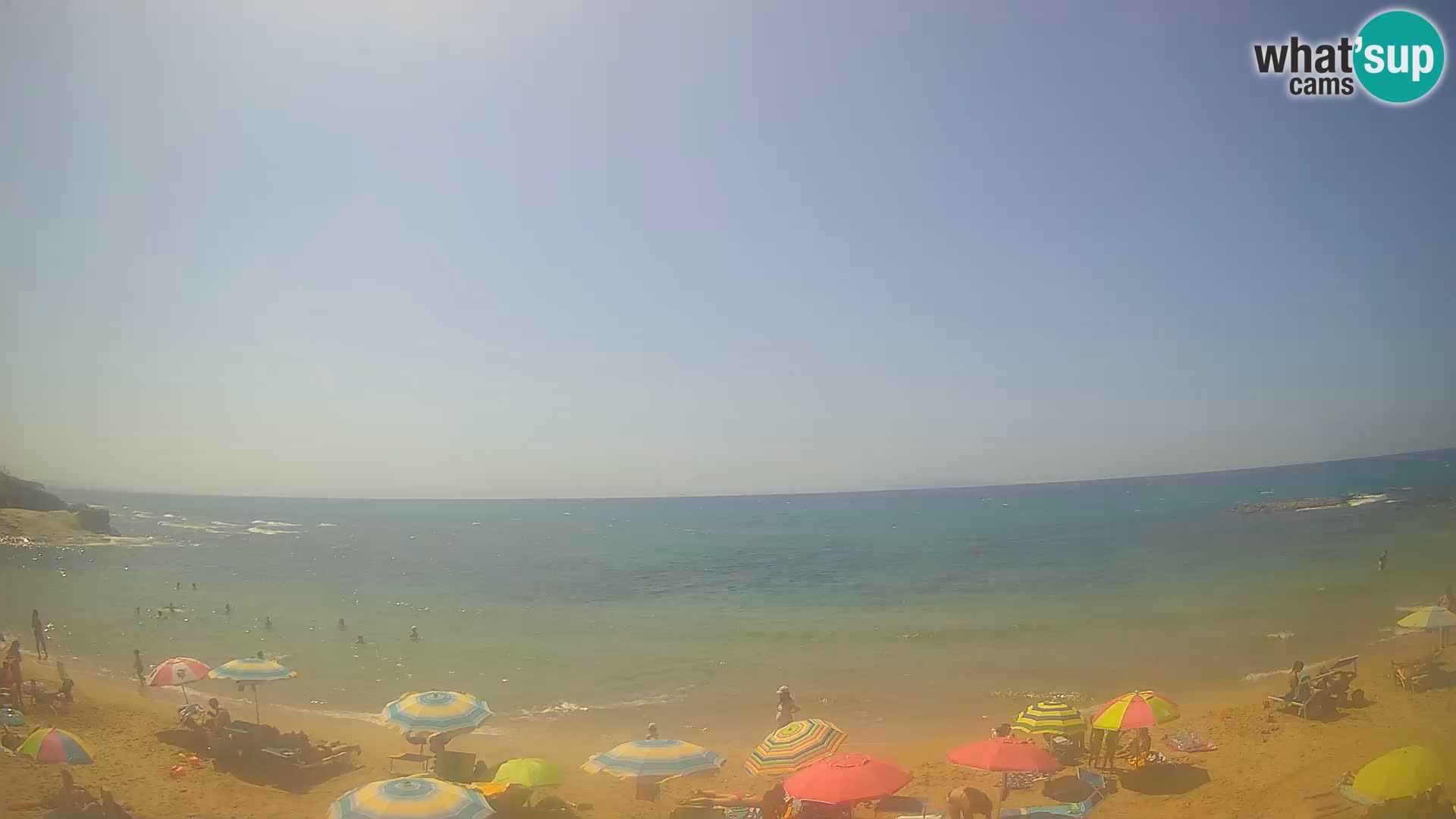 Lu Bagnu live webcam Ampurias beach – Castelsardo – Sardinia – Italy